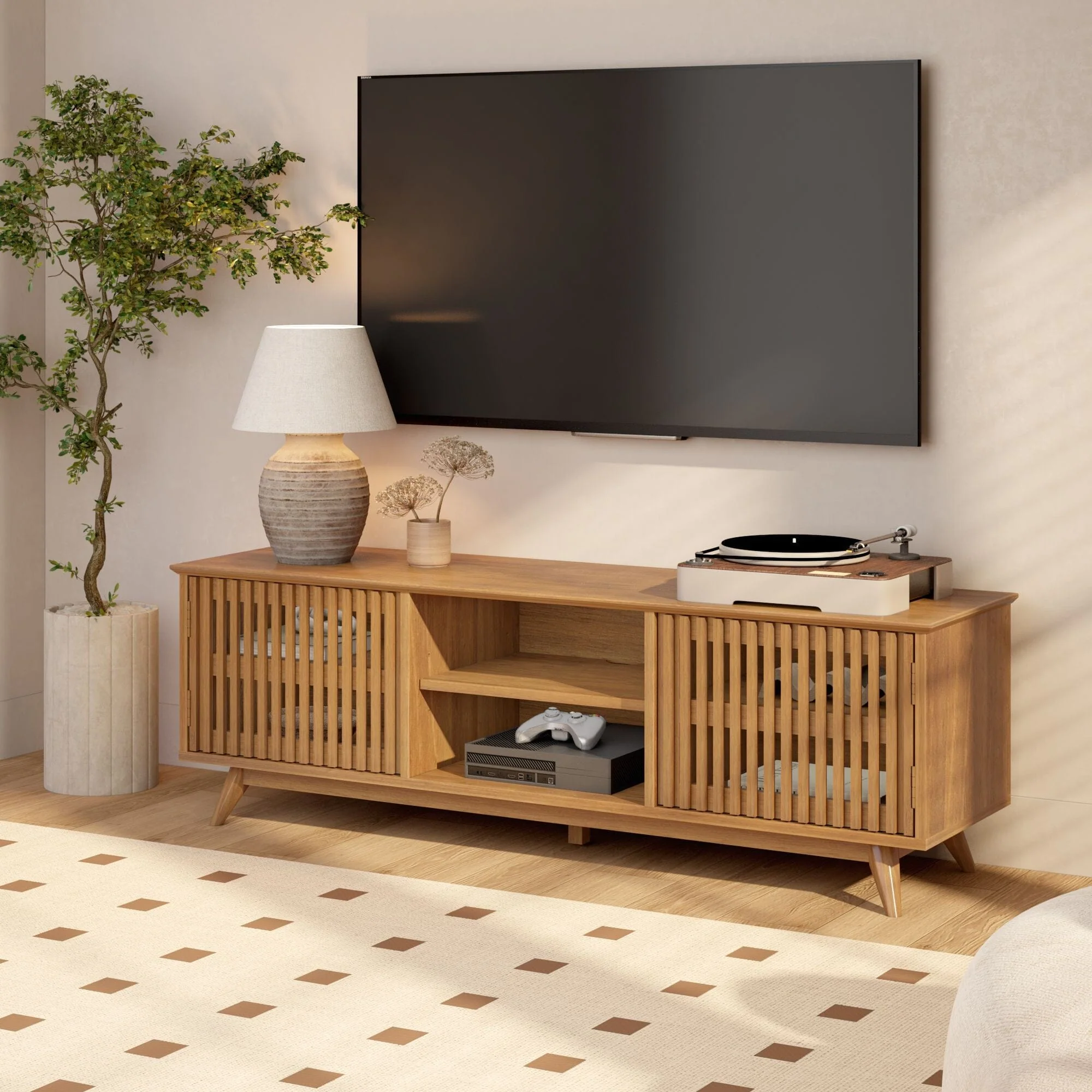 Mid-Century Modern TV Stand - Image 33