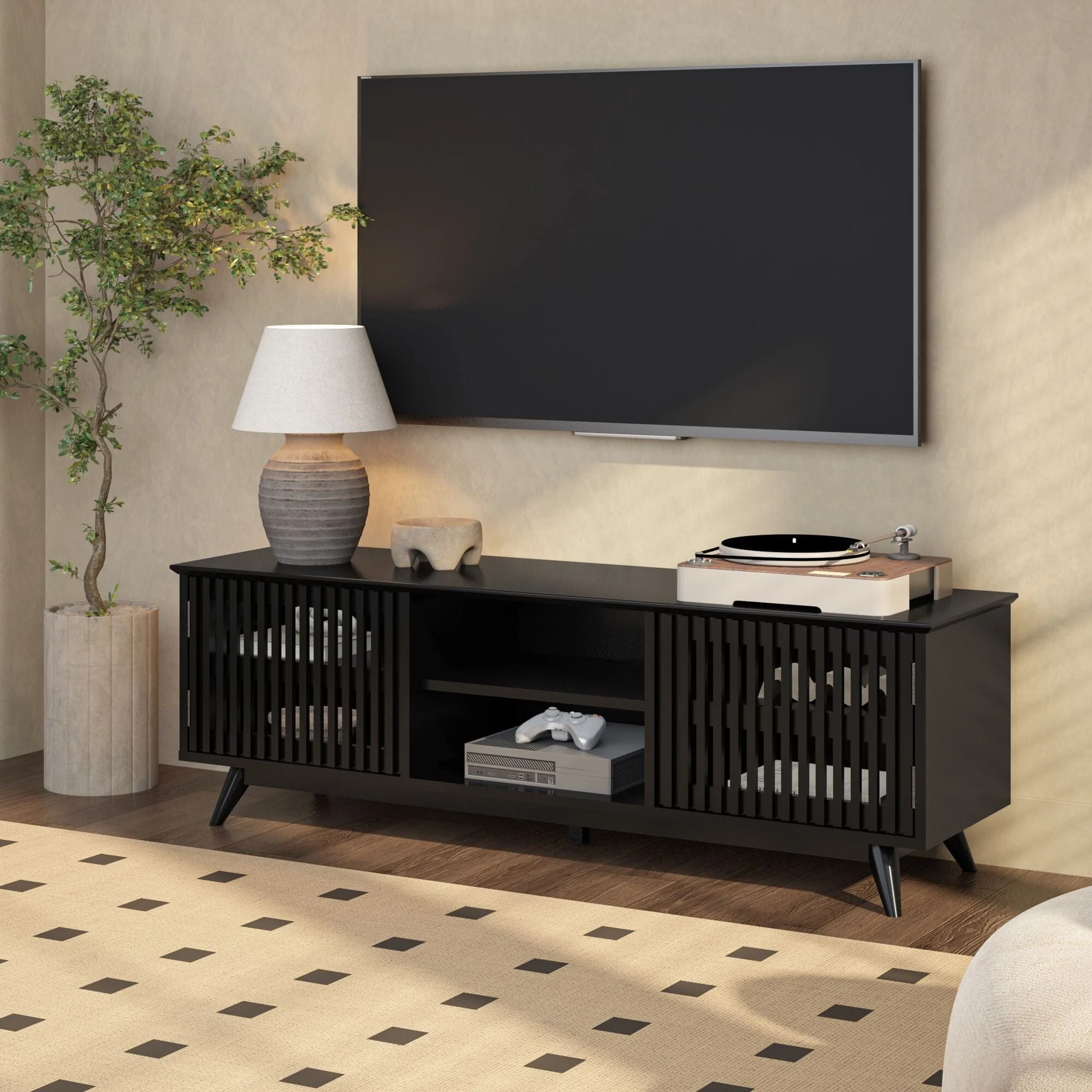Mid-Century Modern TV Stand - Image 4