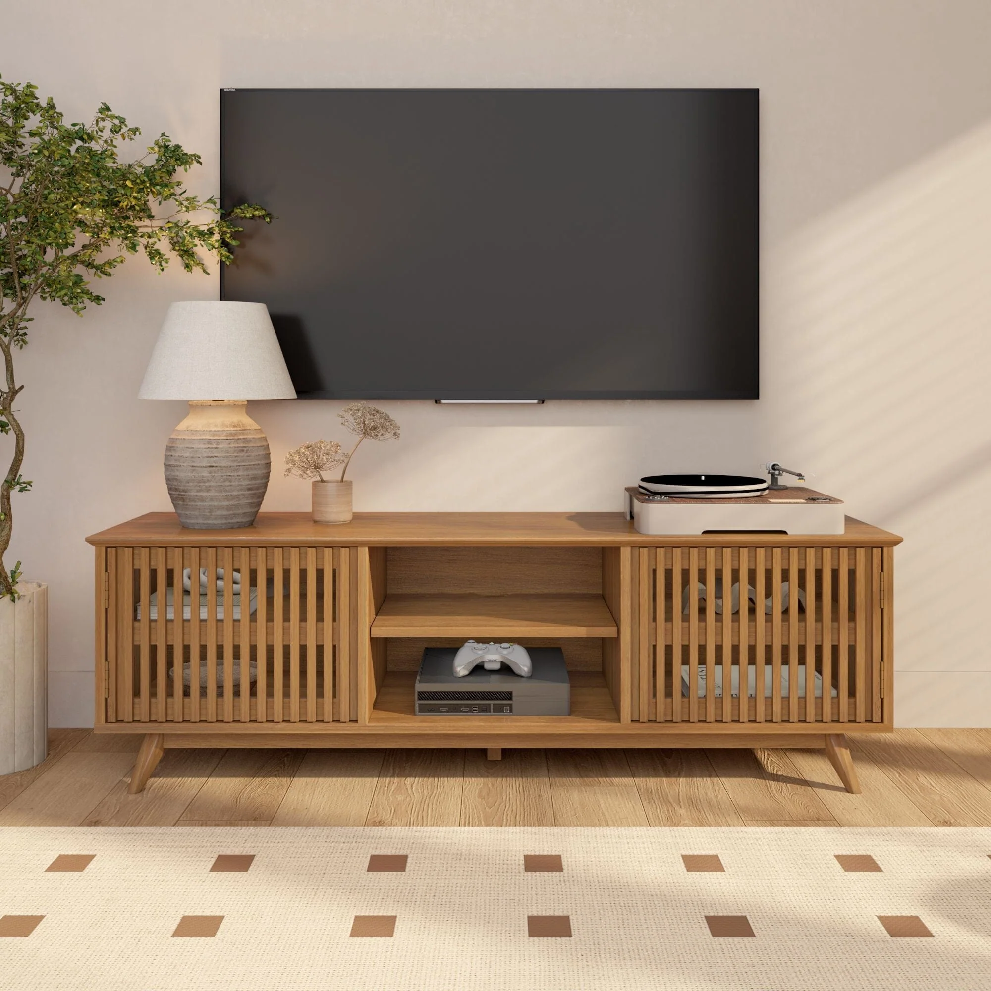 Mid-Century Modern TV Stand - Image 5