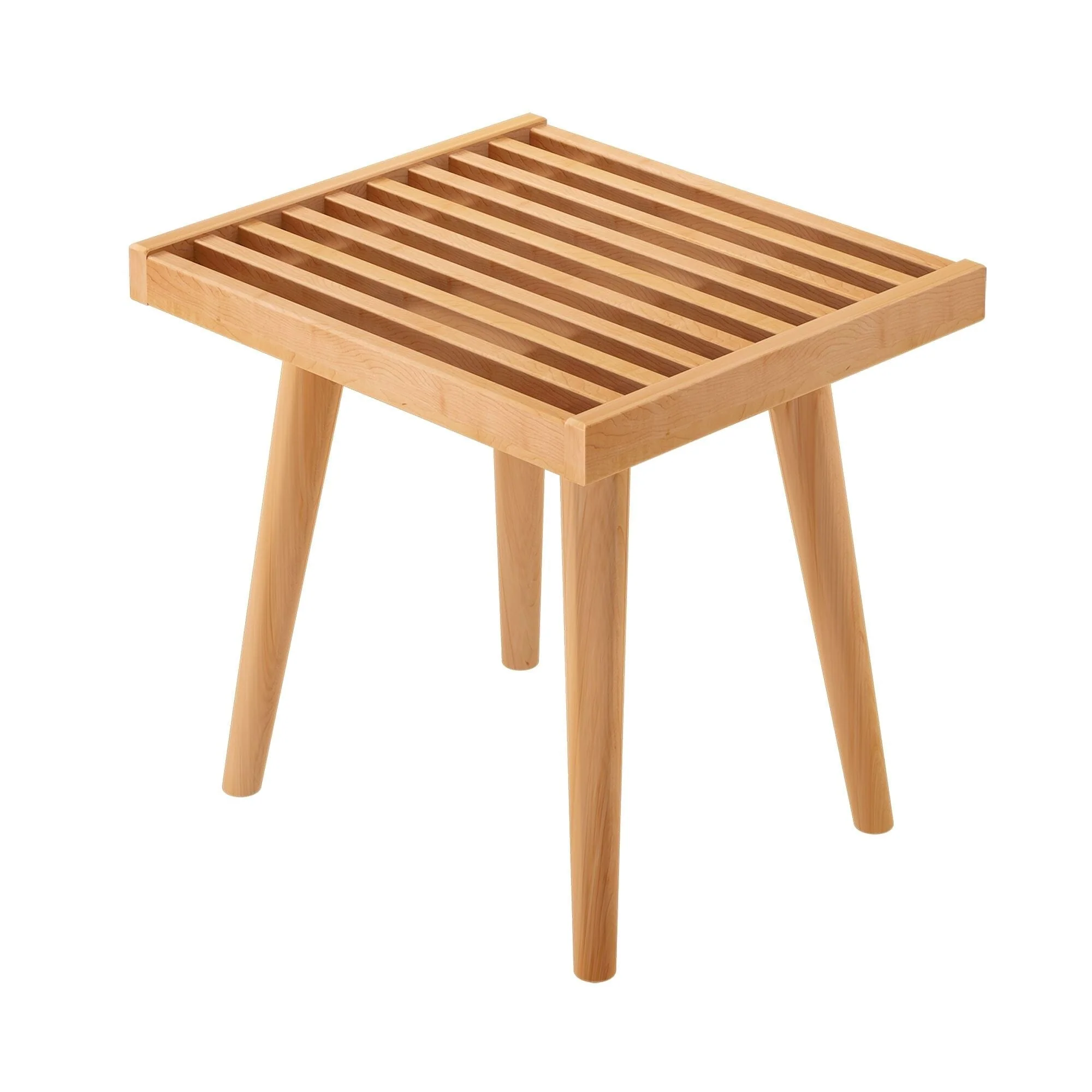 Mid-Century Solid Wood Accent Table - 19" - Image 13
