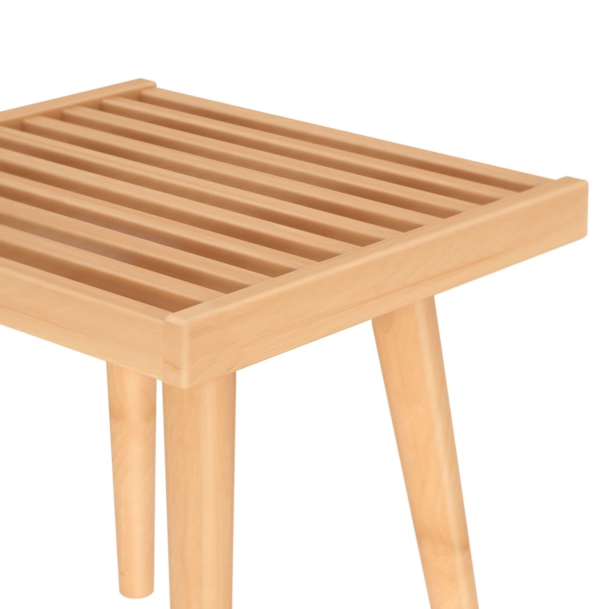 Mid-Century Solid Wood Accent Table - 19" - Image 25