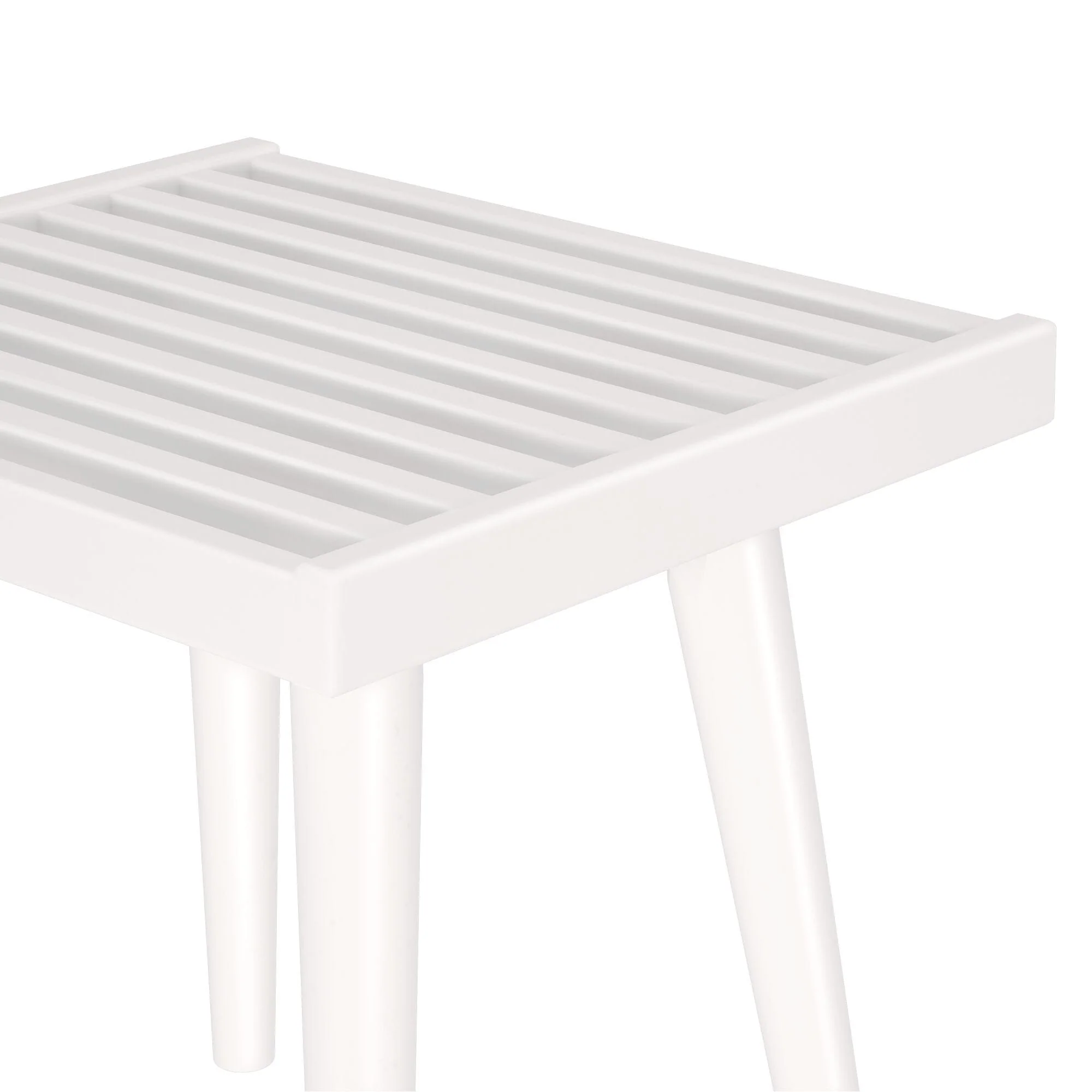 Mid-Century Solid Wood Accent Table - 19" - Image 26