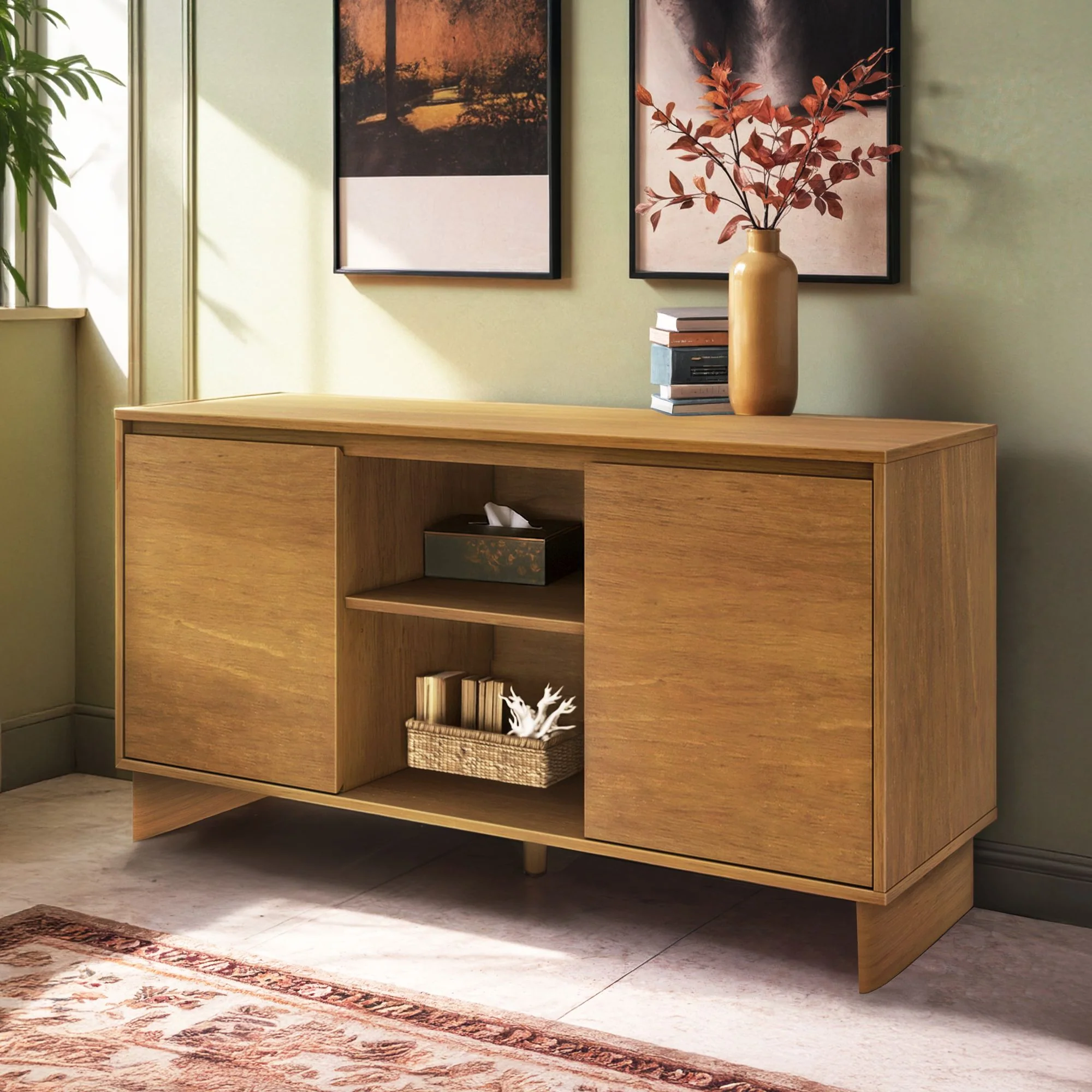 Modern 2-Door Sideboard - 59" - Image 30
