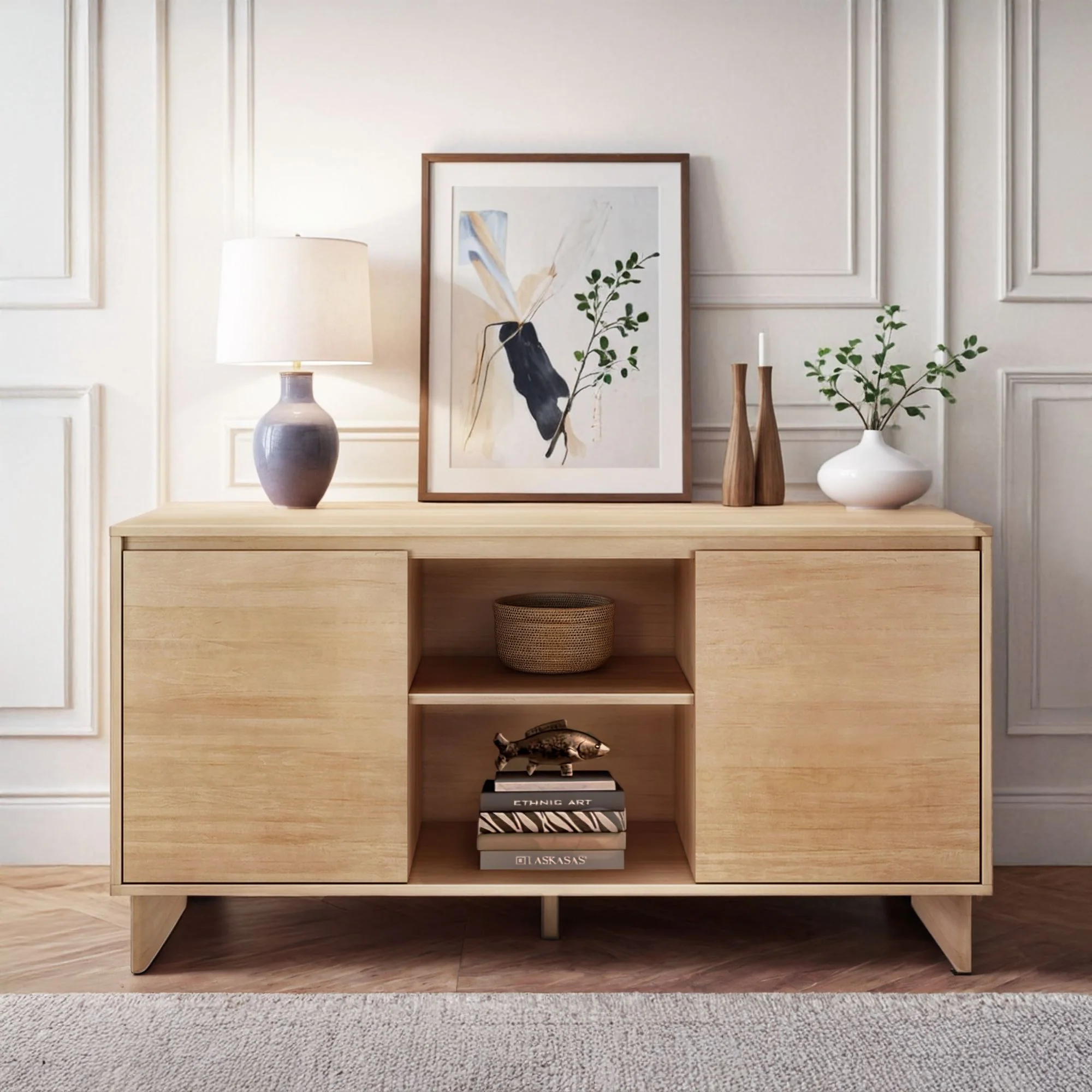 Modern 2-Door Sideboard - 59" - Image 35