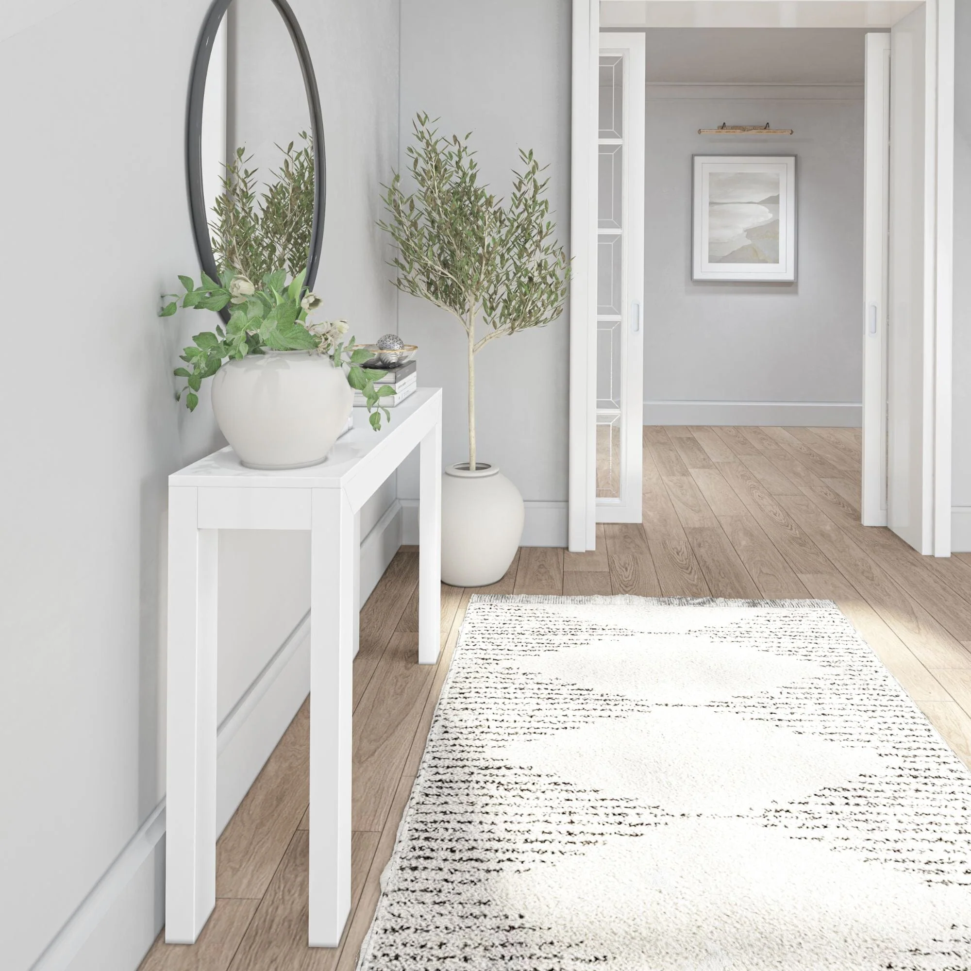 Modern Console Table - 46" - Image 19