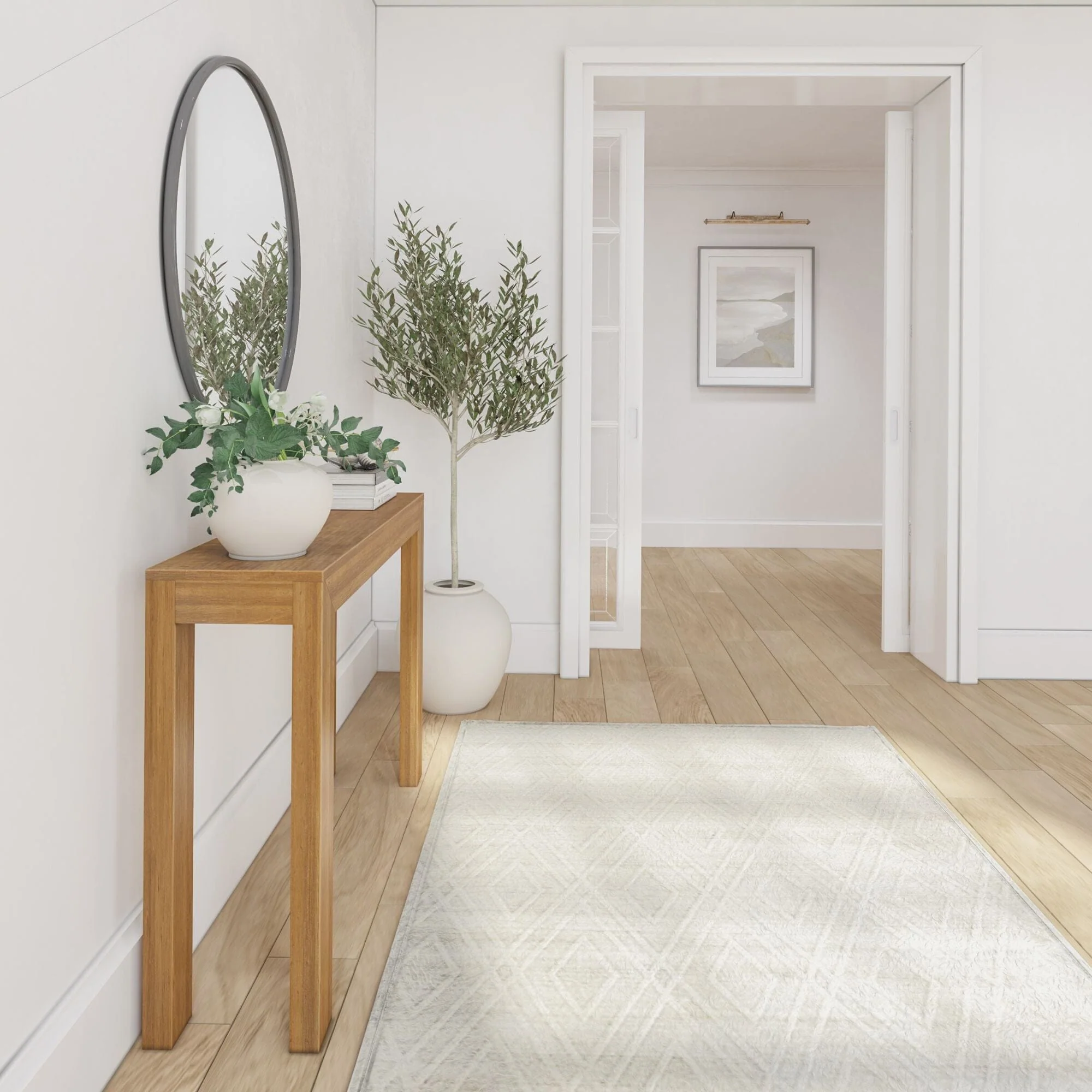 Modern Console Table - 46" - Image 28