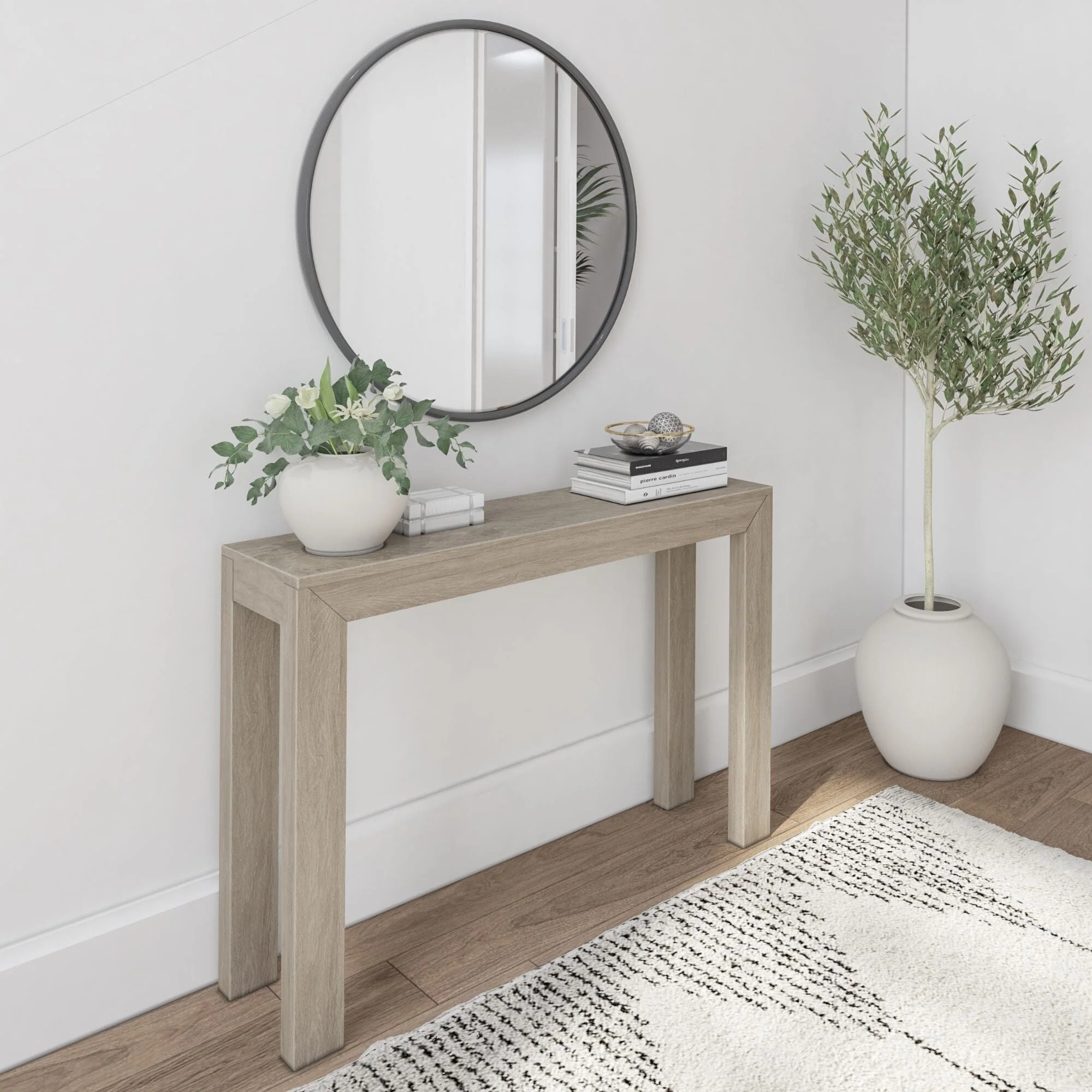 Modern Console Table - 46" - Image 3