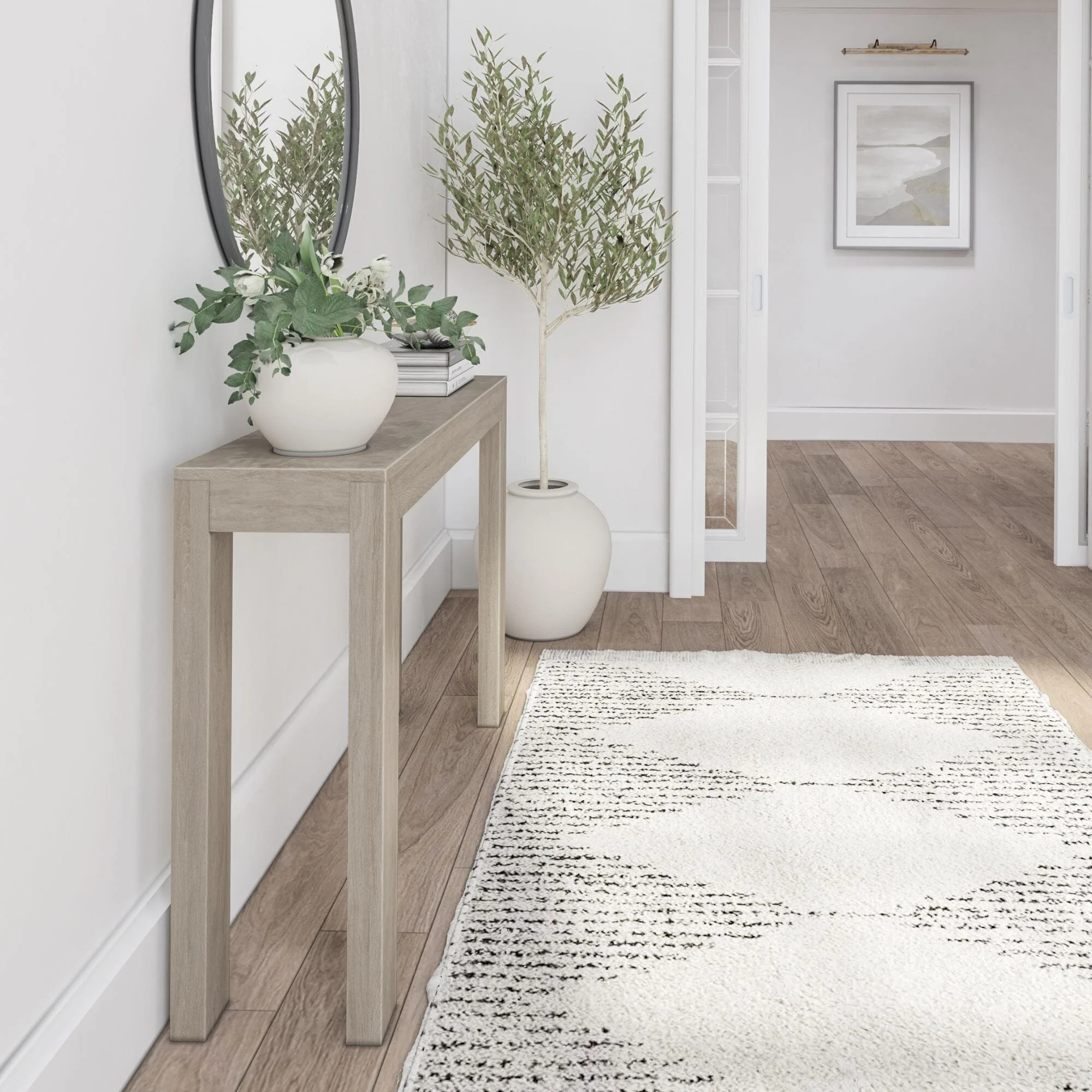 Modern Console Table - 46" - Image 30