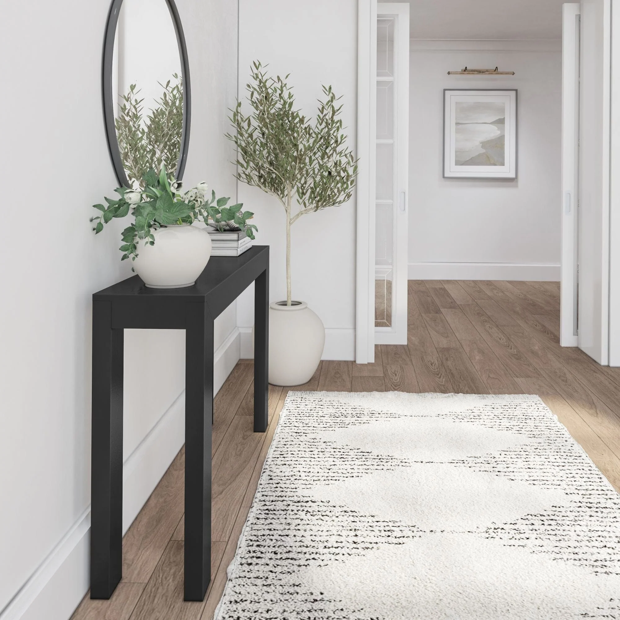 Modern Console Table - 46" - Image 31