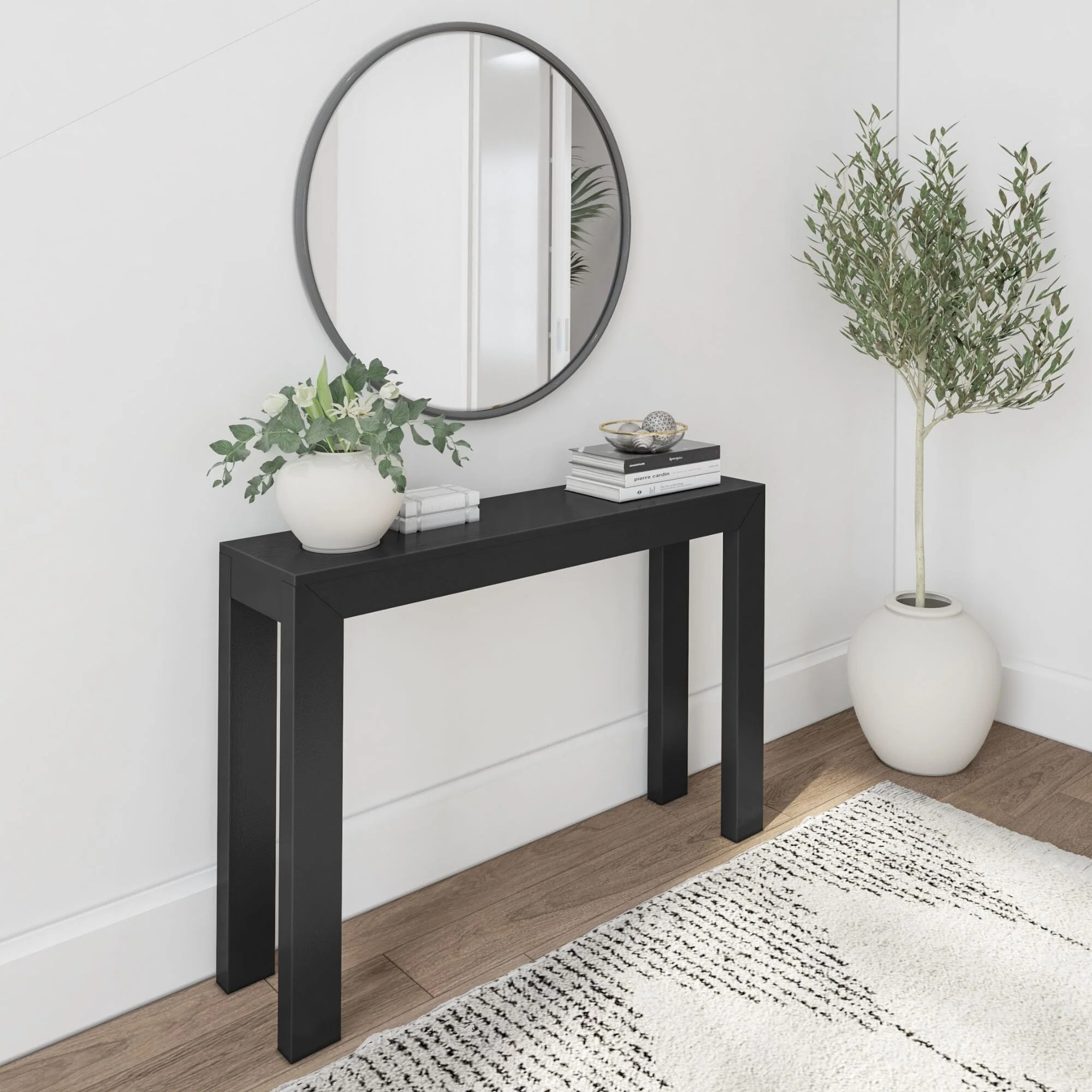 Modern Console Table - 46" - Image 4
