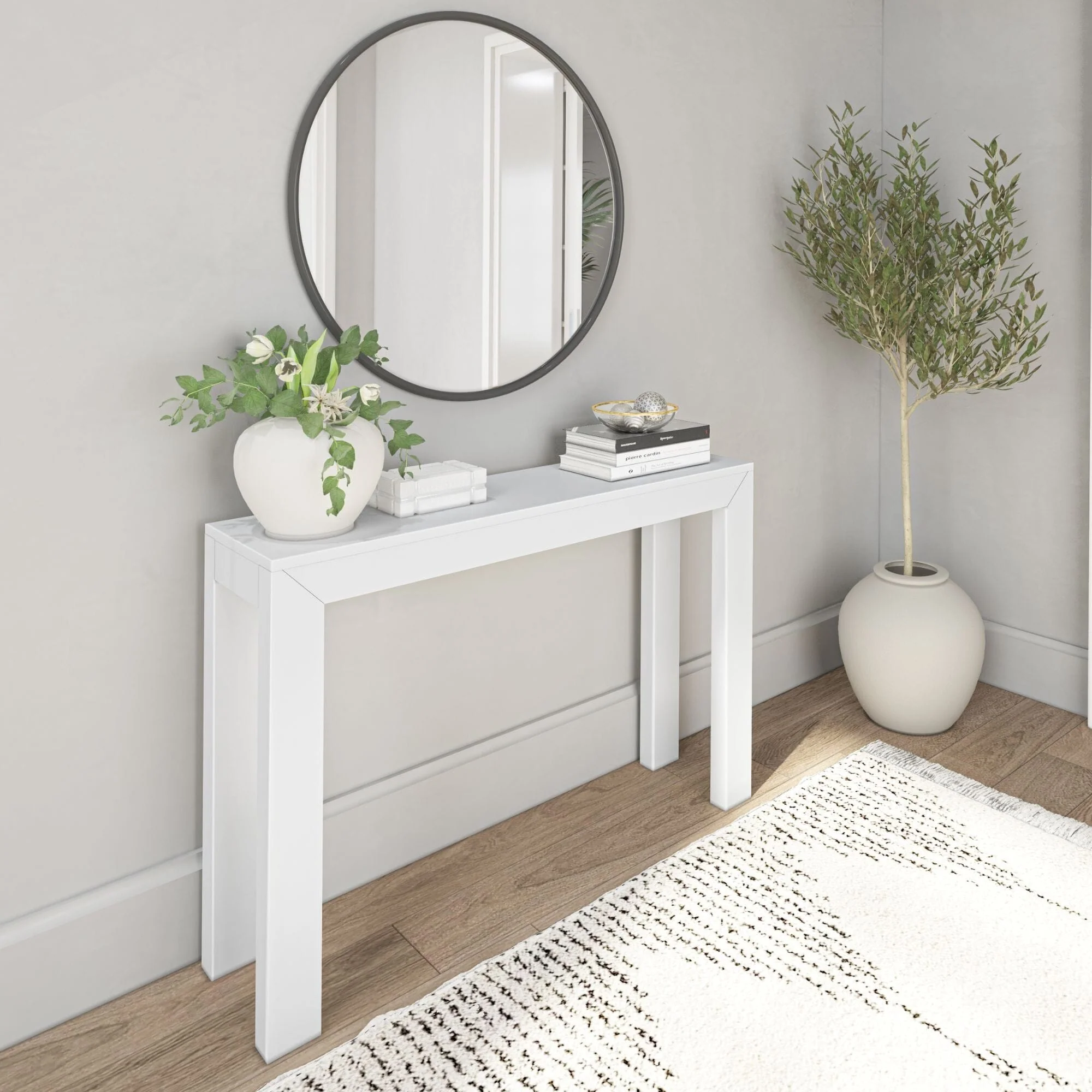 Modern Console Table - 46" - Image 5
