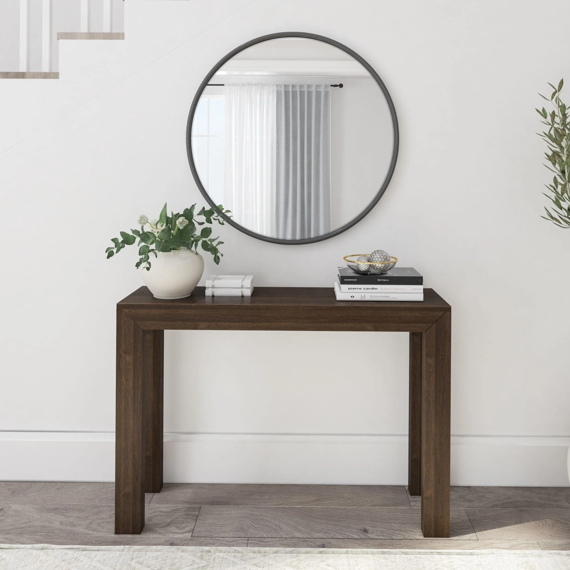 Modern Console Table - 46" - Image 9