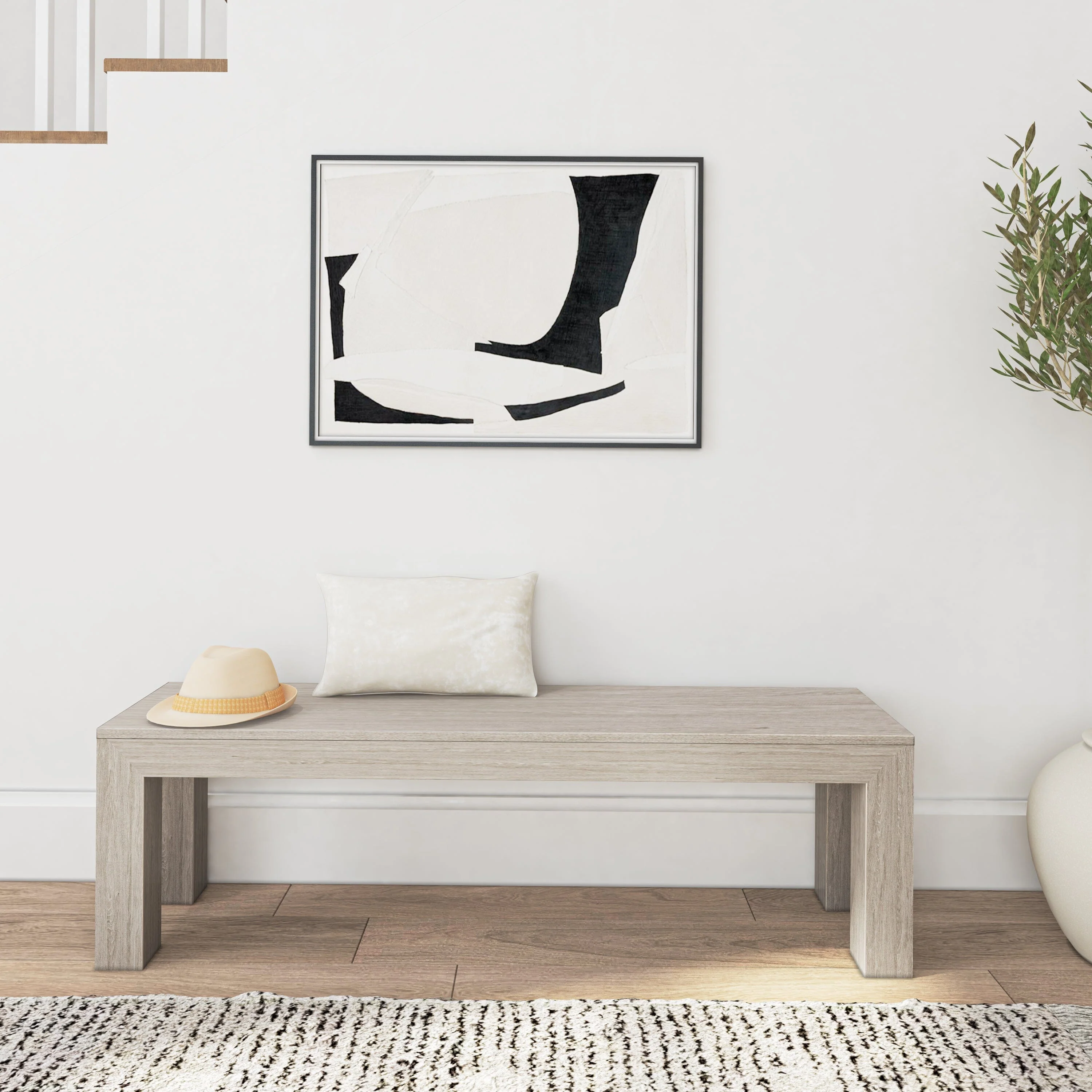 Modern Dining Bench - 61" - Image 21