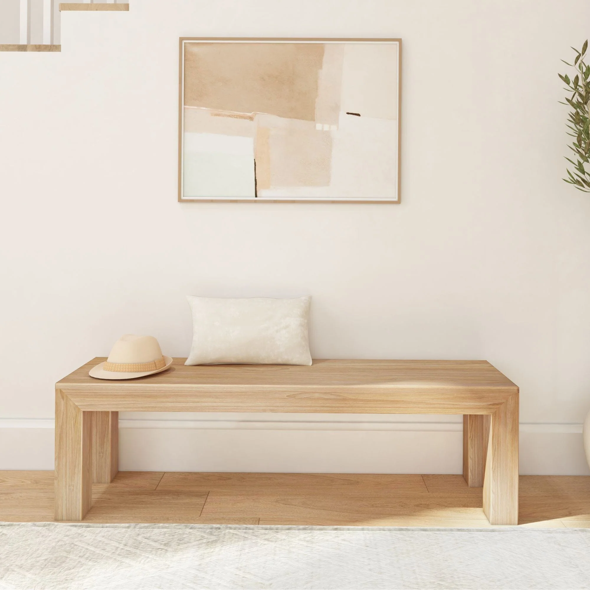 Modern Dining Bench - 61" - Image 29
