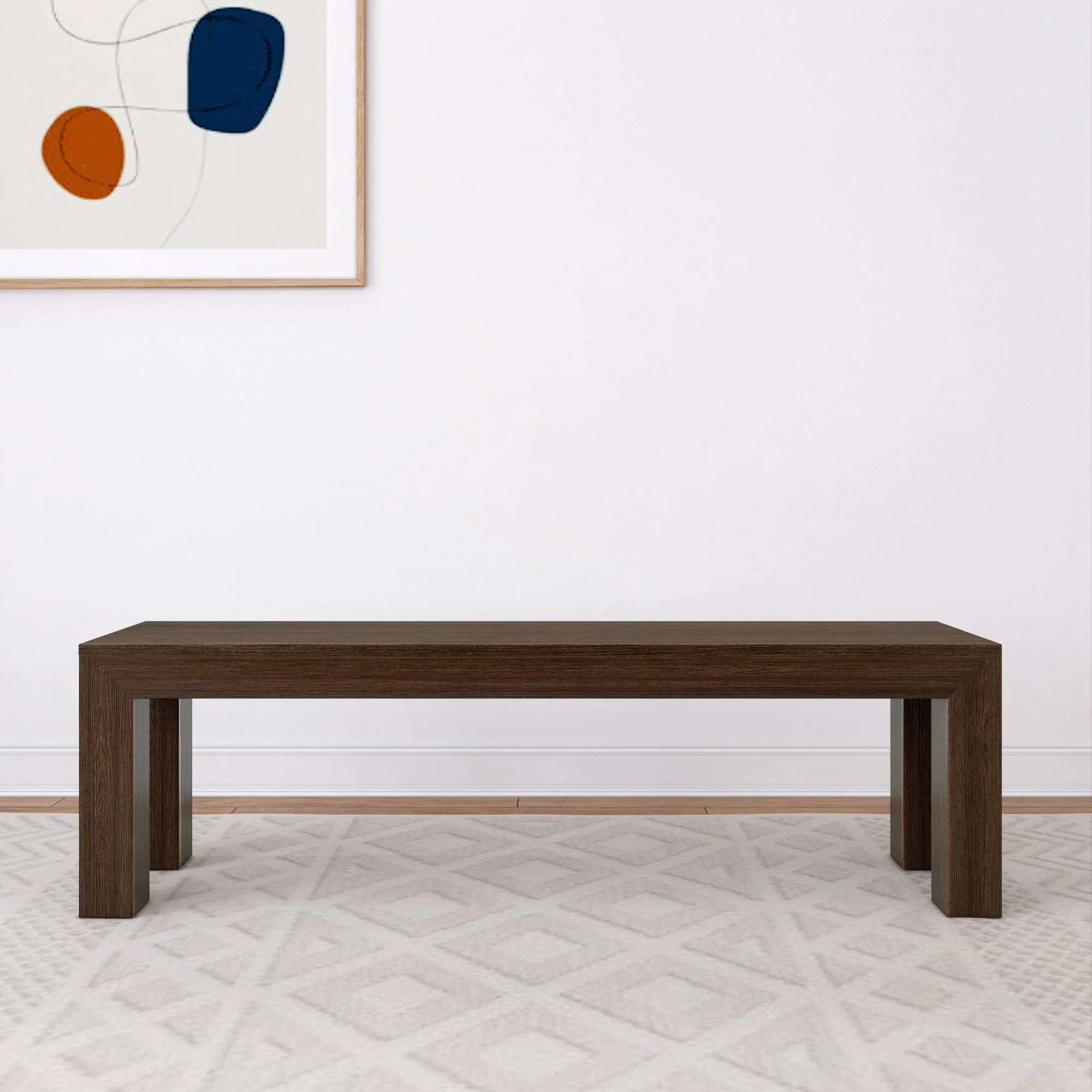 Modern Dining Bench - 61" - Image 8