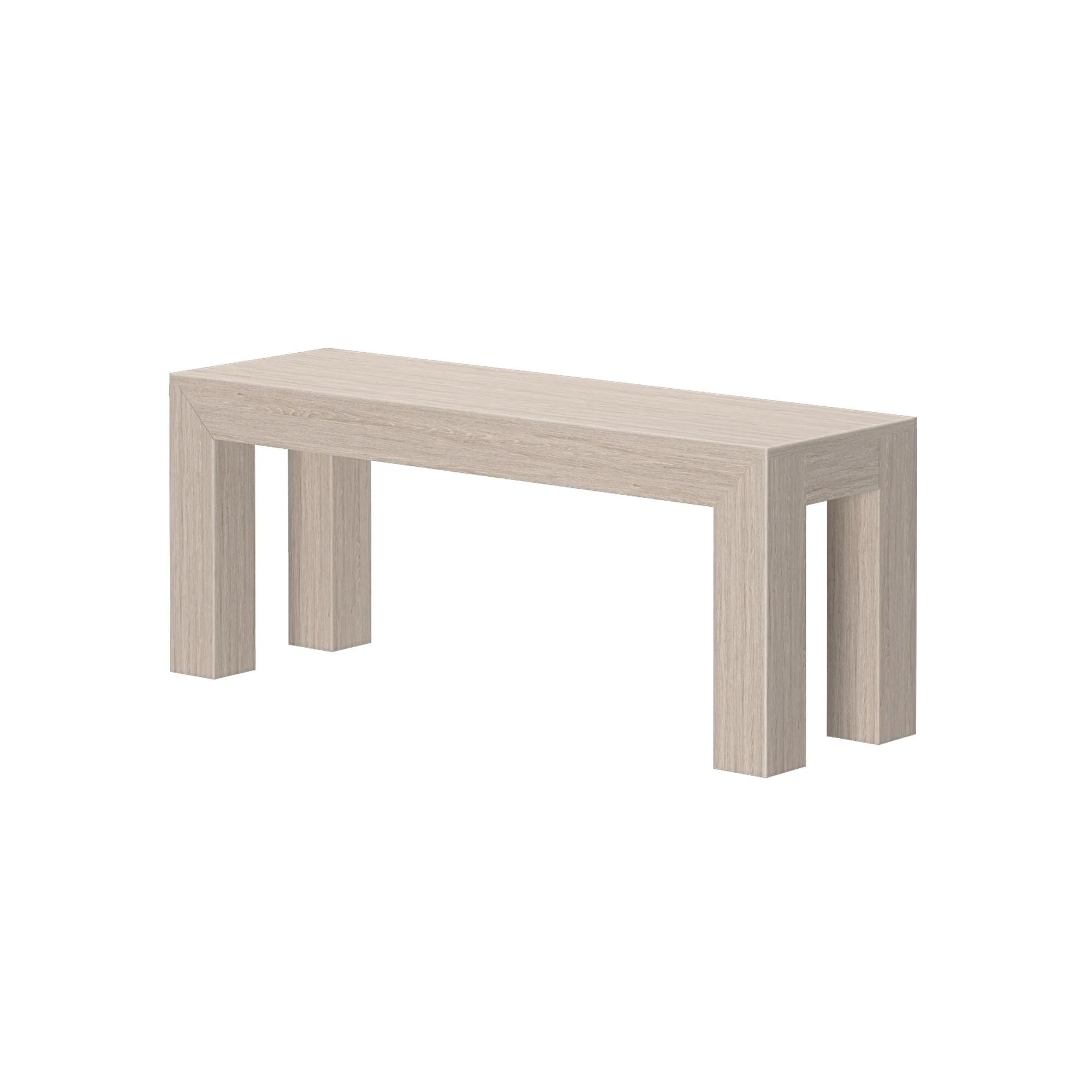 Modern Dining Bench - 49" - Image 12