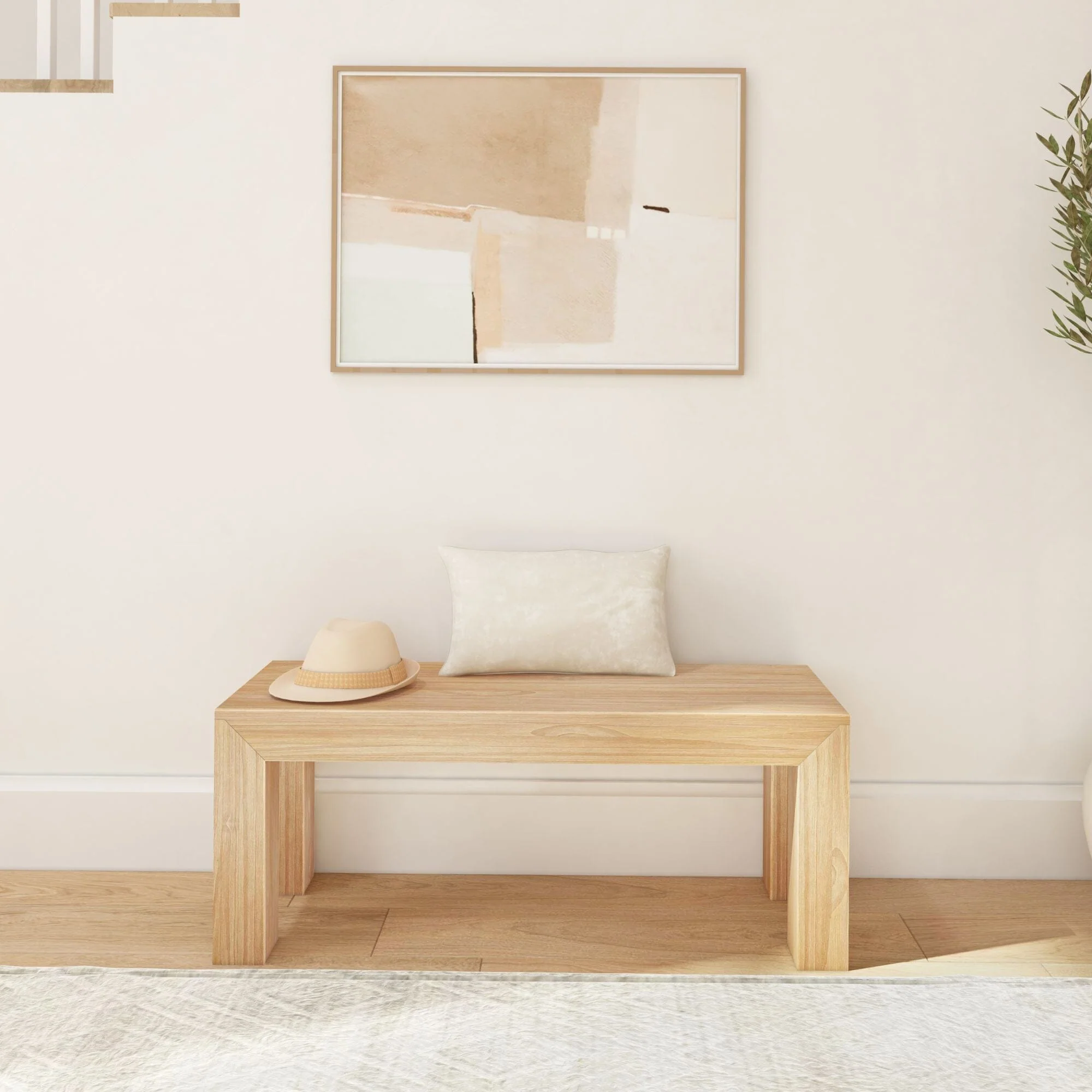 Modern Dining Bench - 49" - Image 23