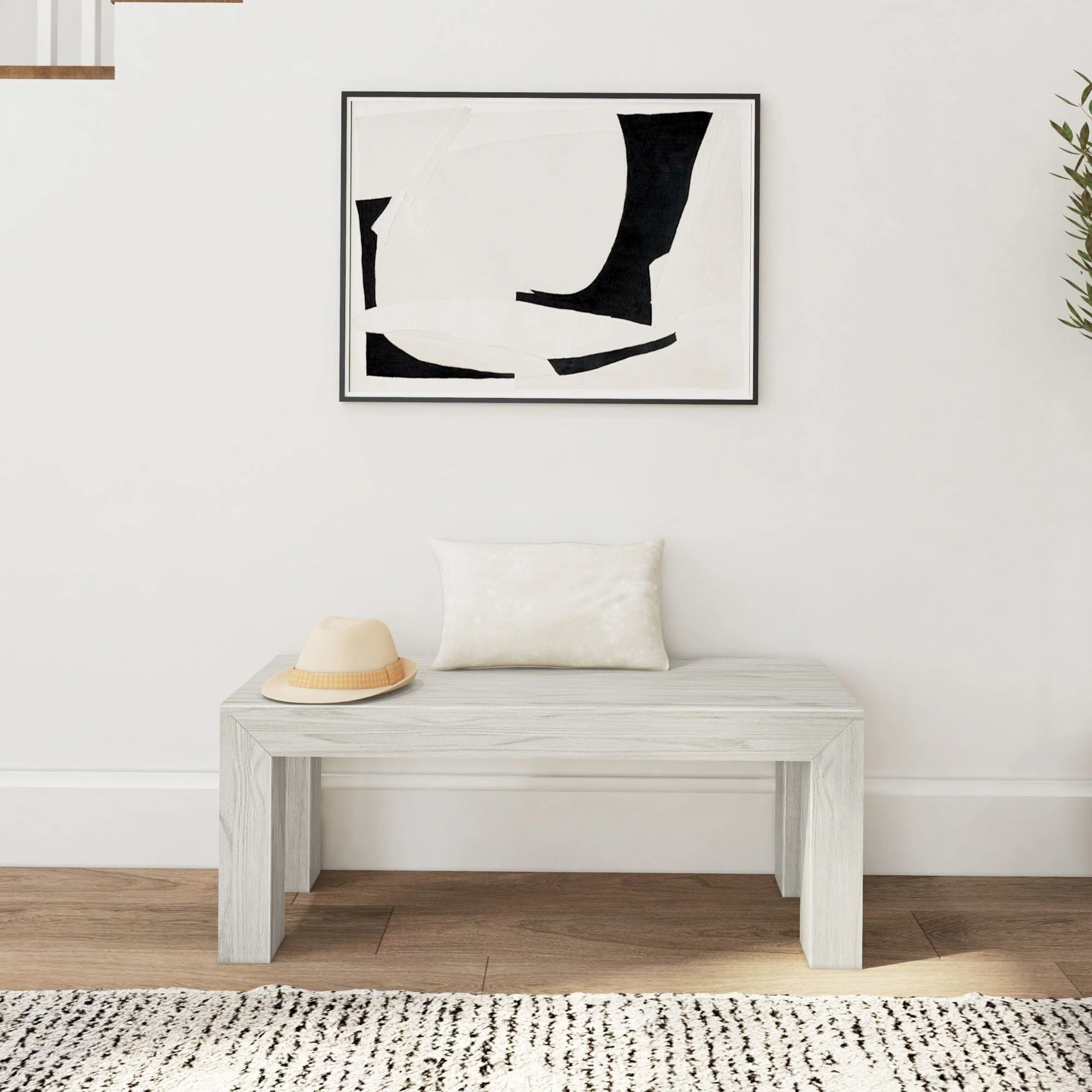 Modern Dining Bench - 49" - Image 24