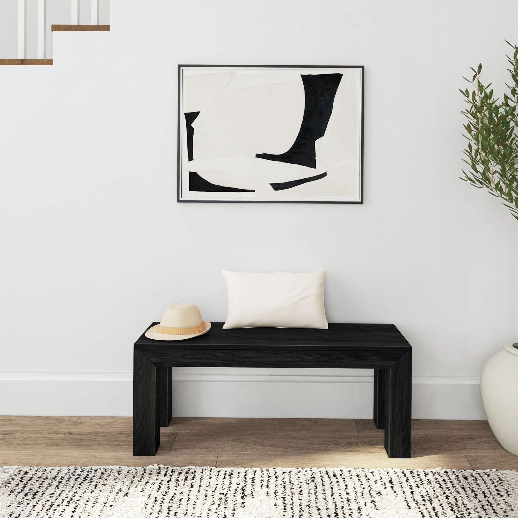 Modern Dining Bench - 49" - Image 25