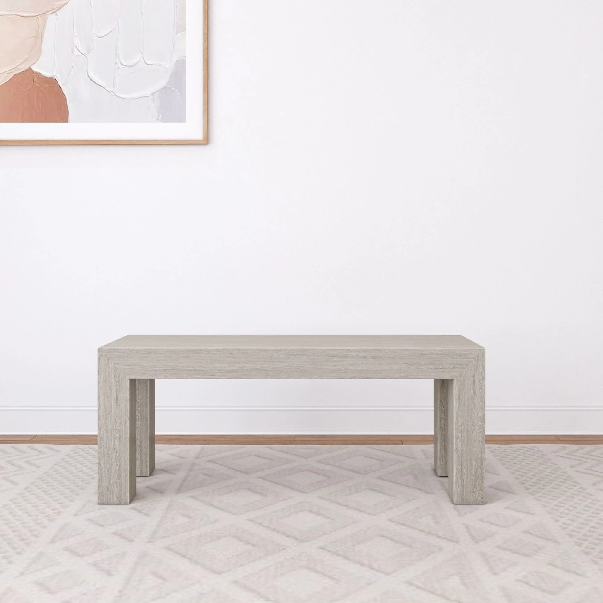 Modern Dining Bench - 49" - Image 7