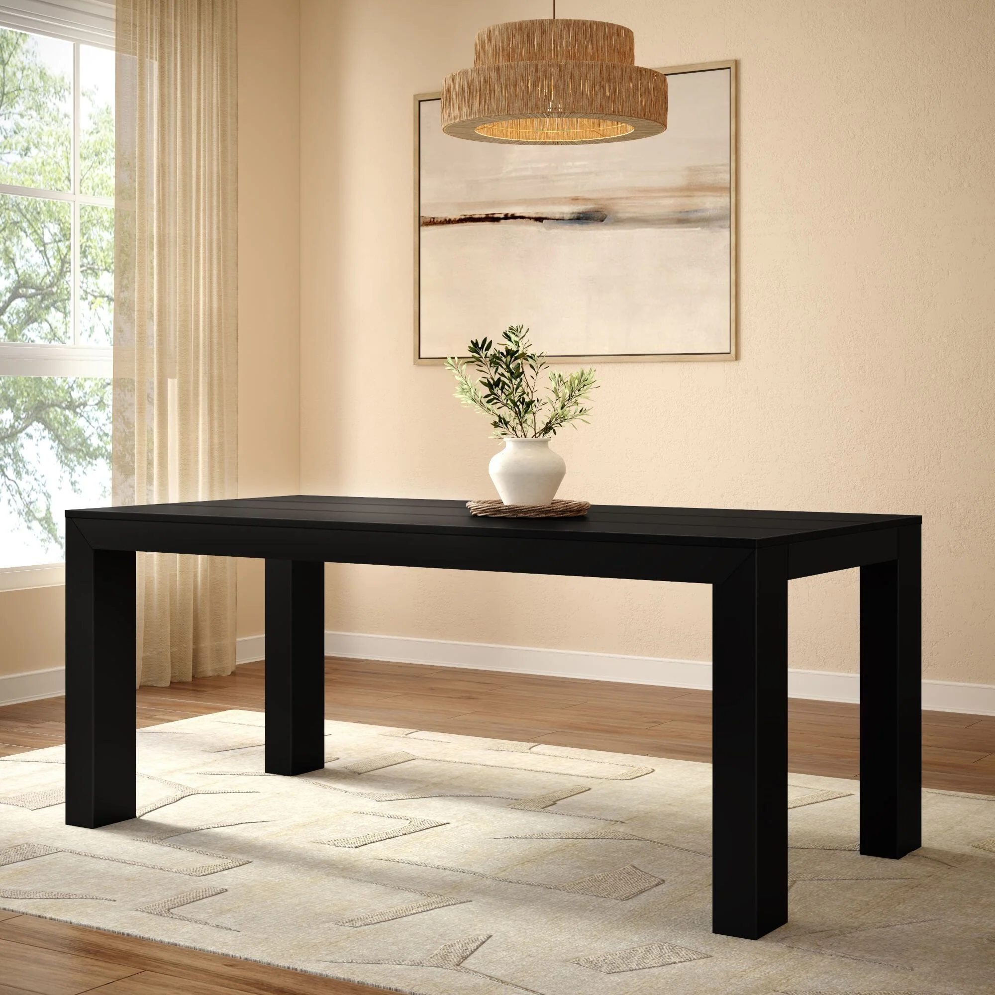 Modern Dining Table - 72" - Image 10