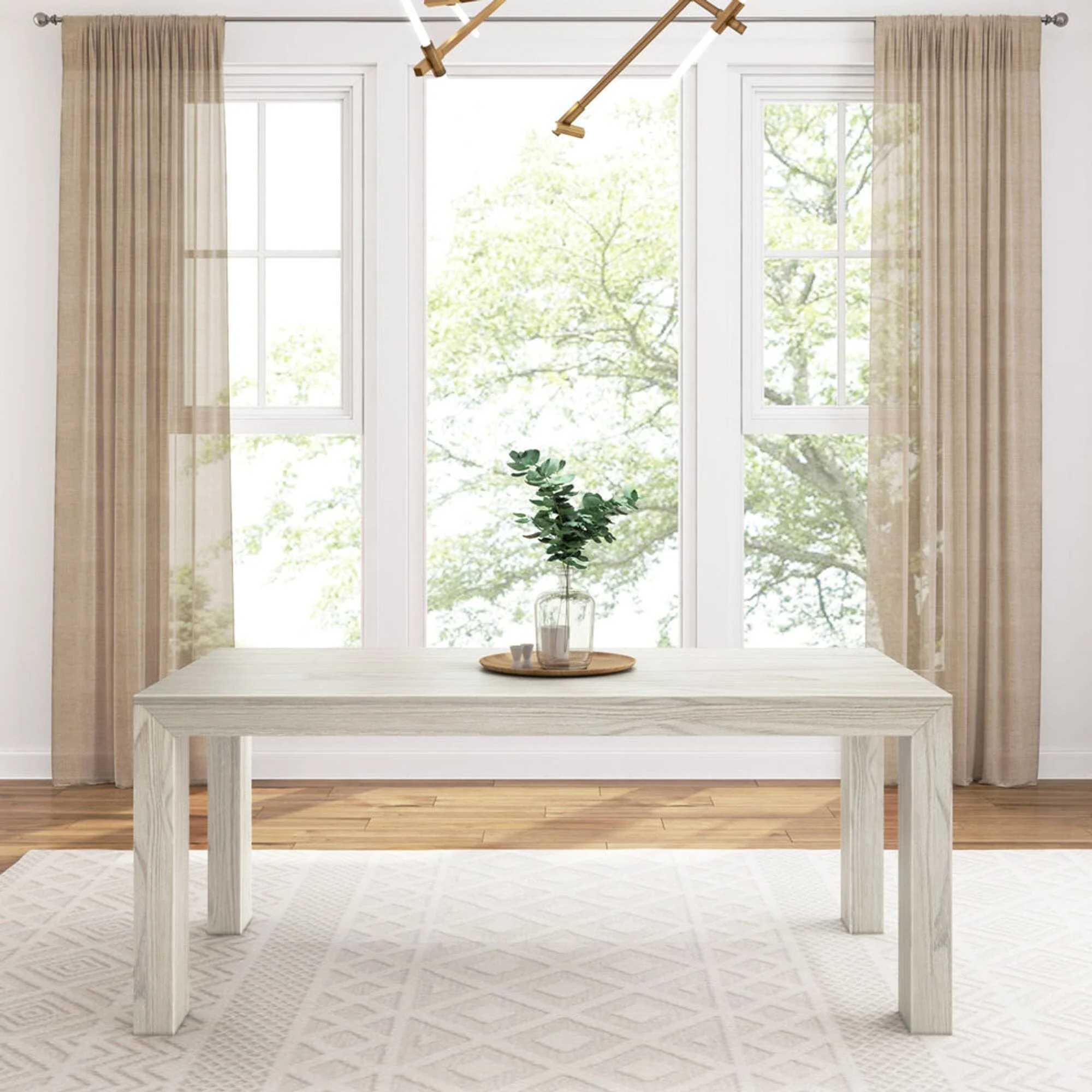 Modern Dining Table - 72" - Image 14