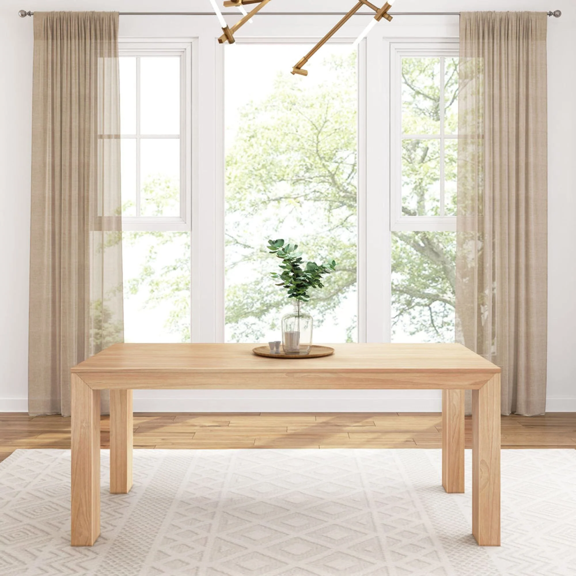 Modern Dining Table - 72" - Image 36