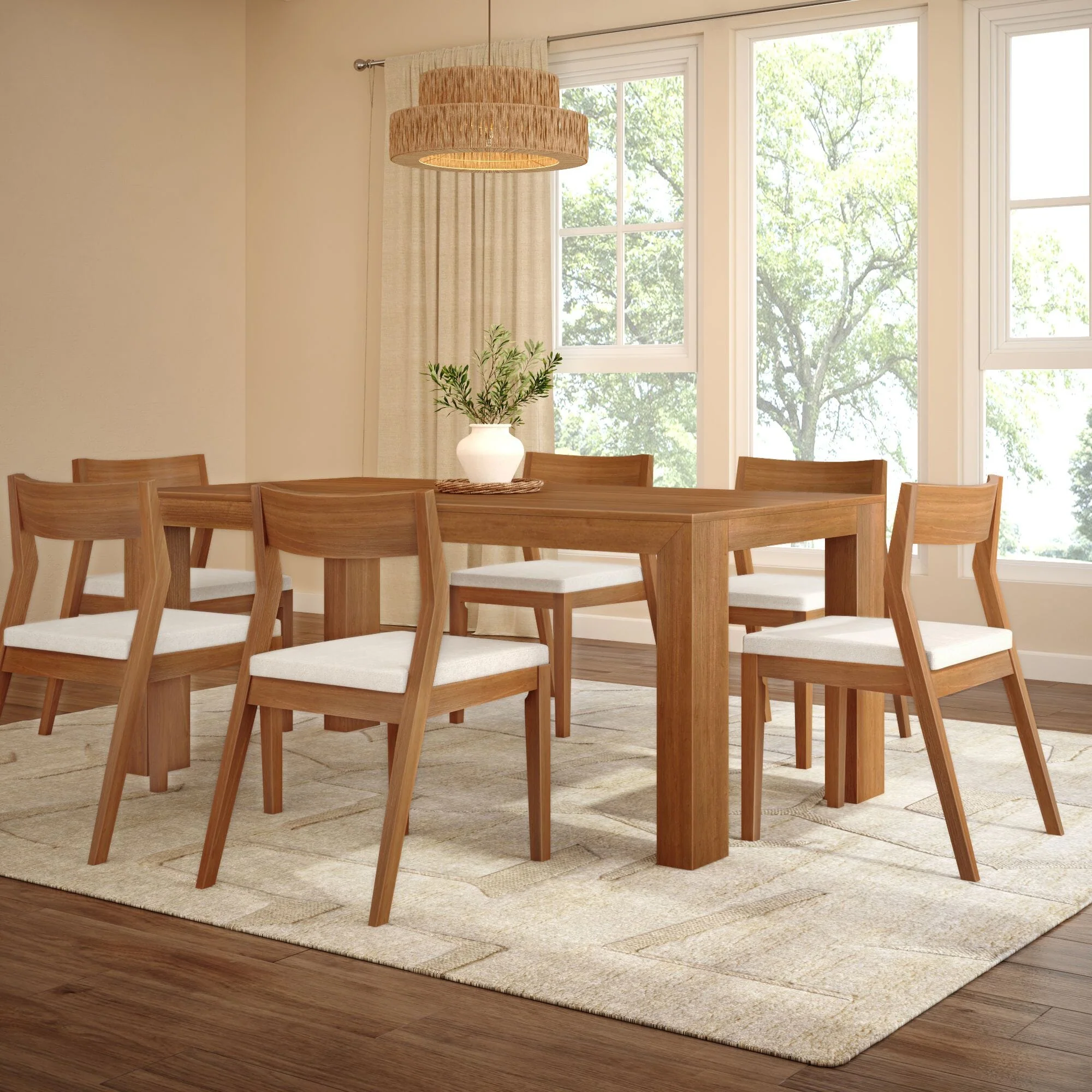 Modern Dining Table - 72" - Image 68