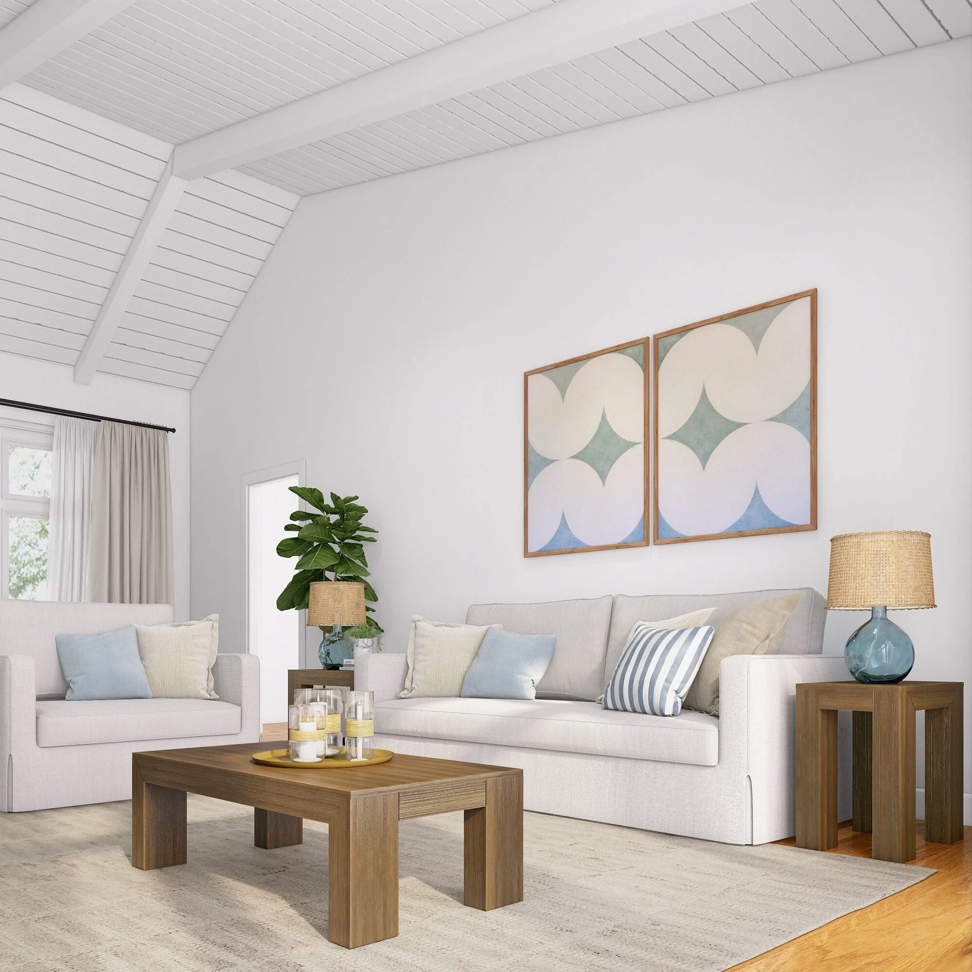 Modern Coffee Table - 48" - Image 25