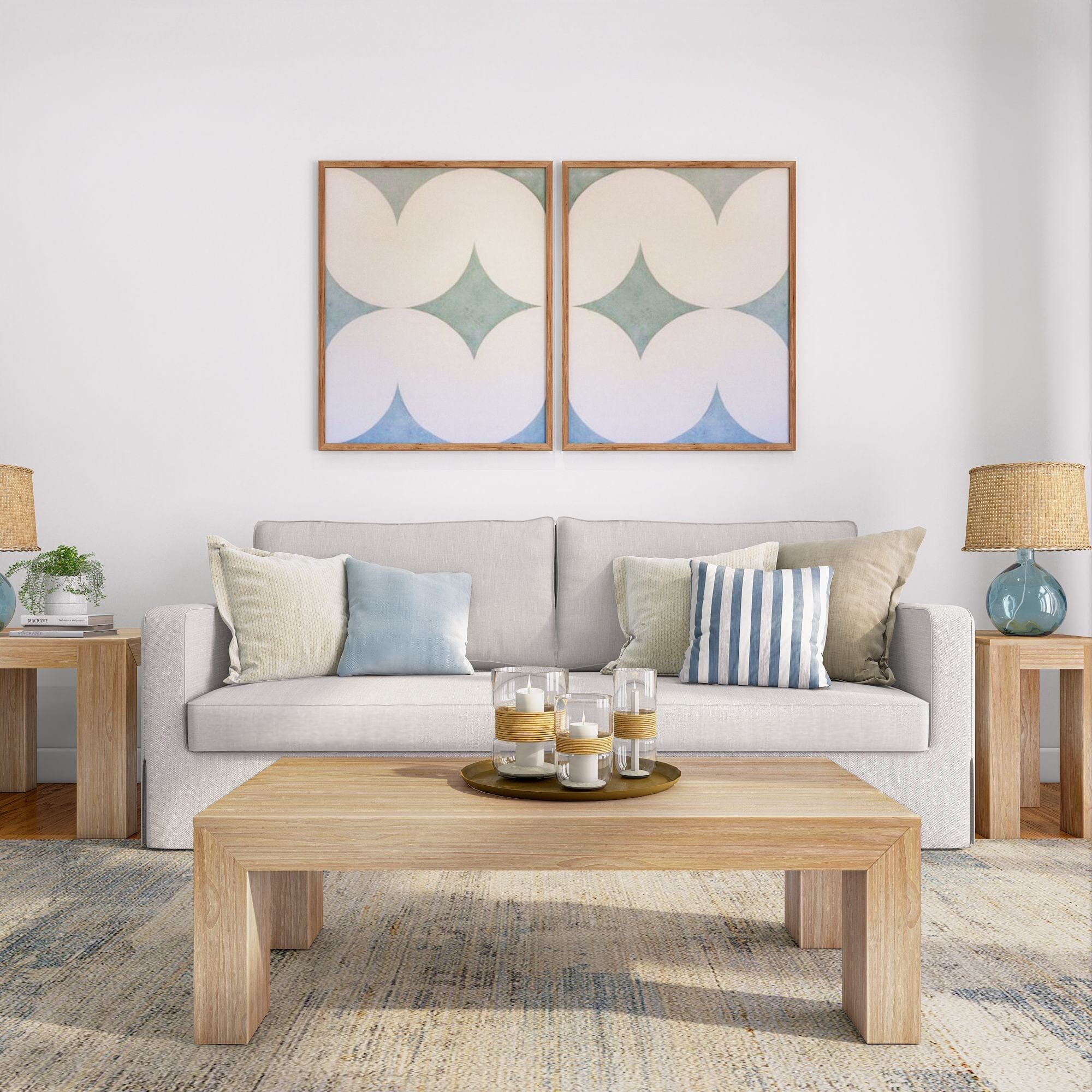 Modern Coffee Table - 48" - Image 5