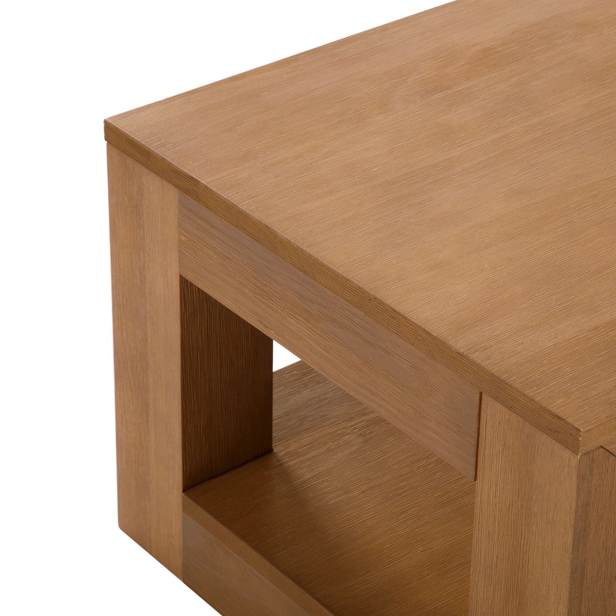 Modern Coffee Table with Shelf - 40" - Image 19