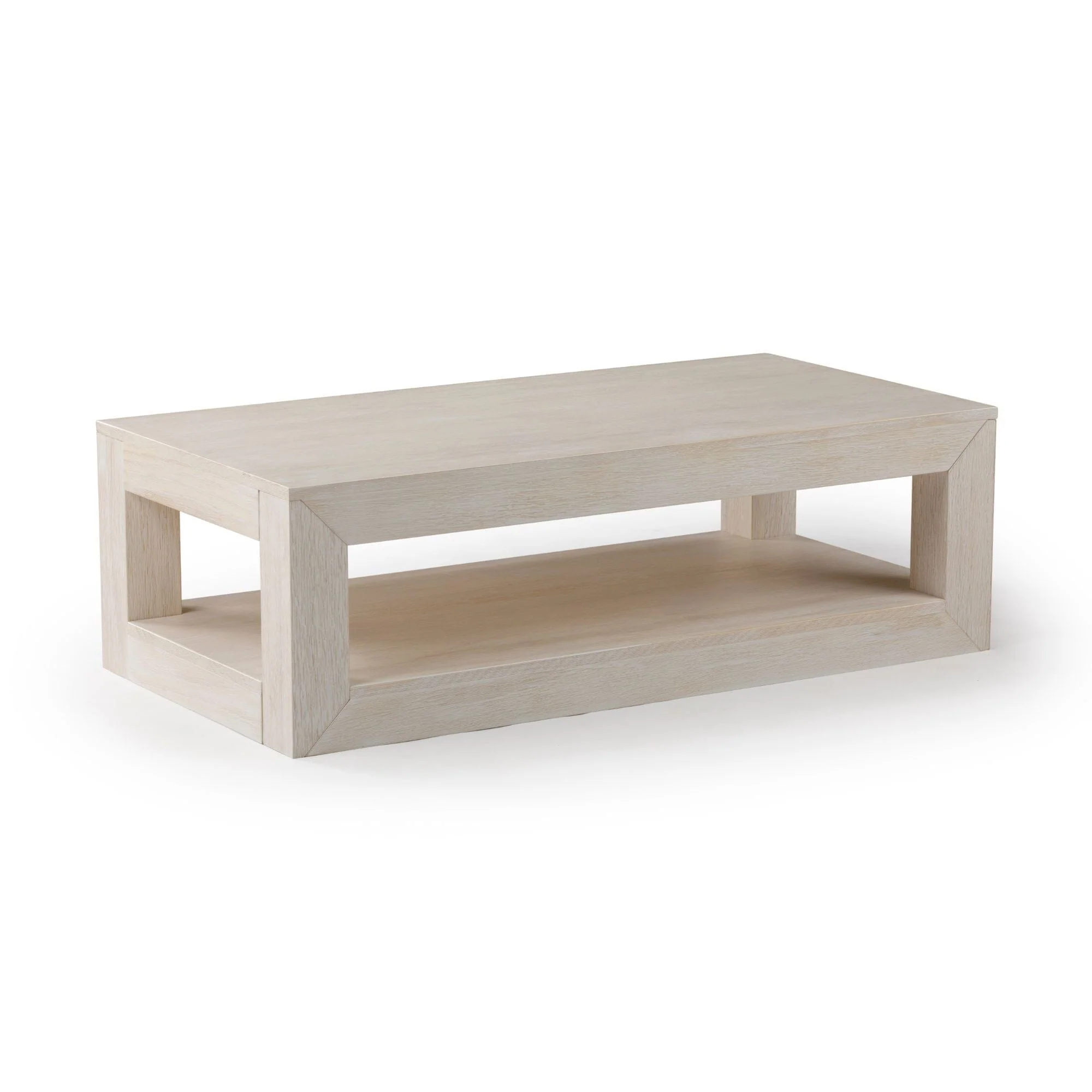 Modern Coffee Table with Shelf - 48" - Image 10