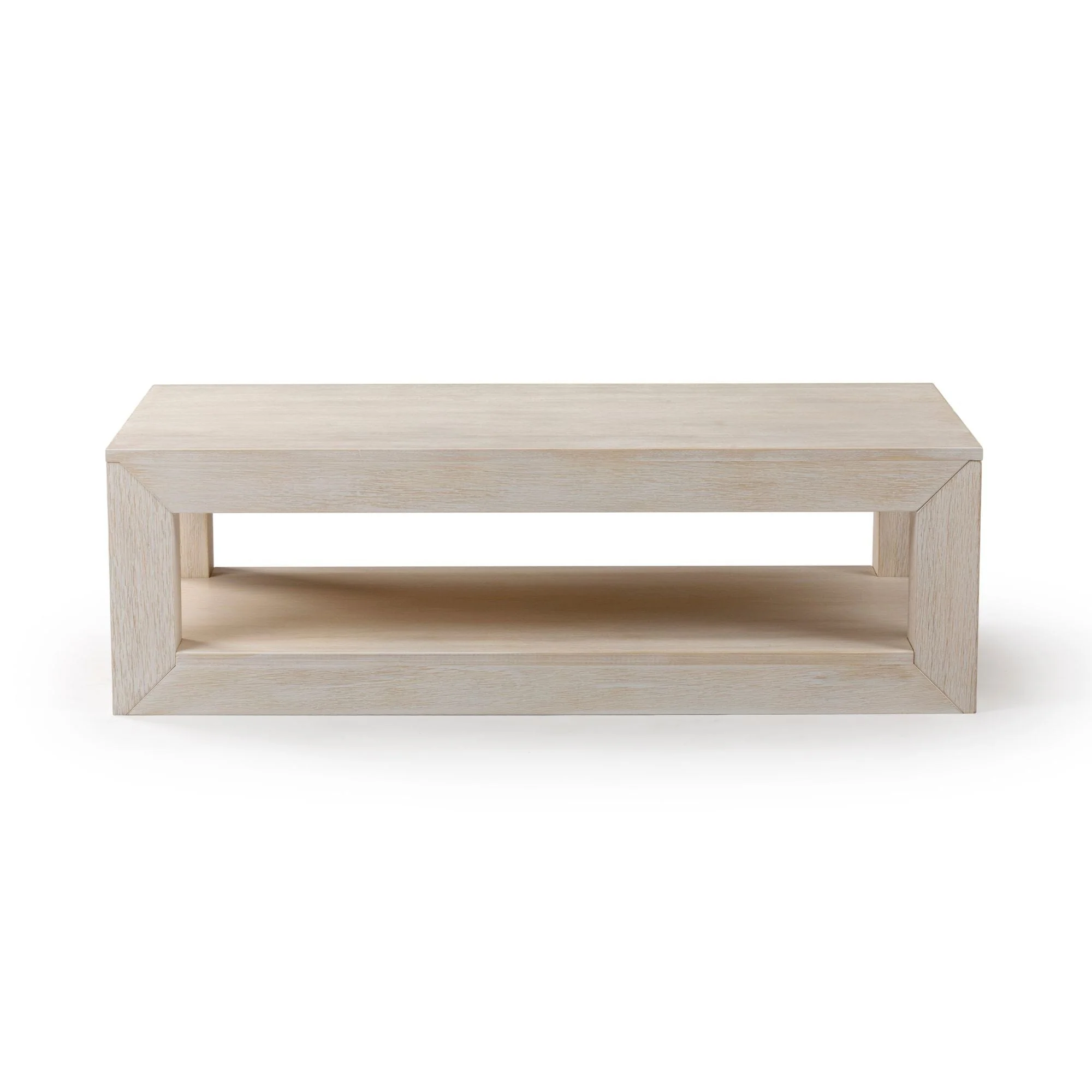 Modern Coffee Table with Shelf - 48" - Image 14
