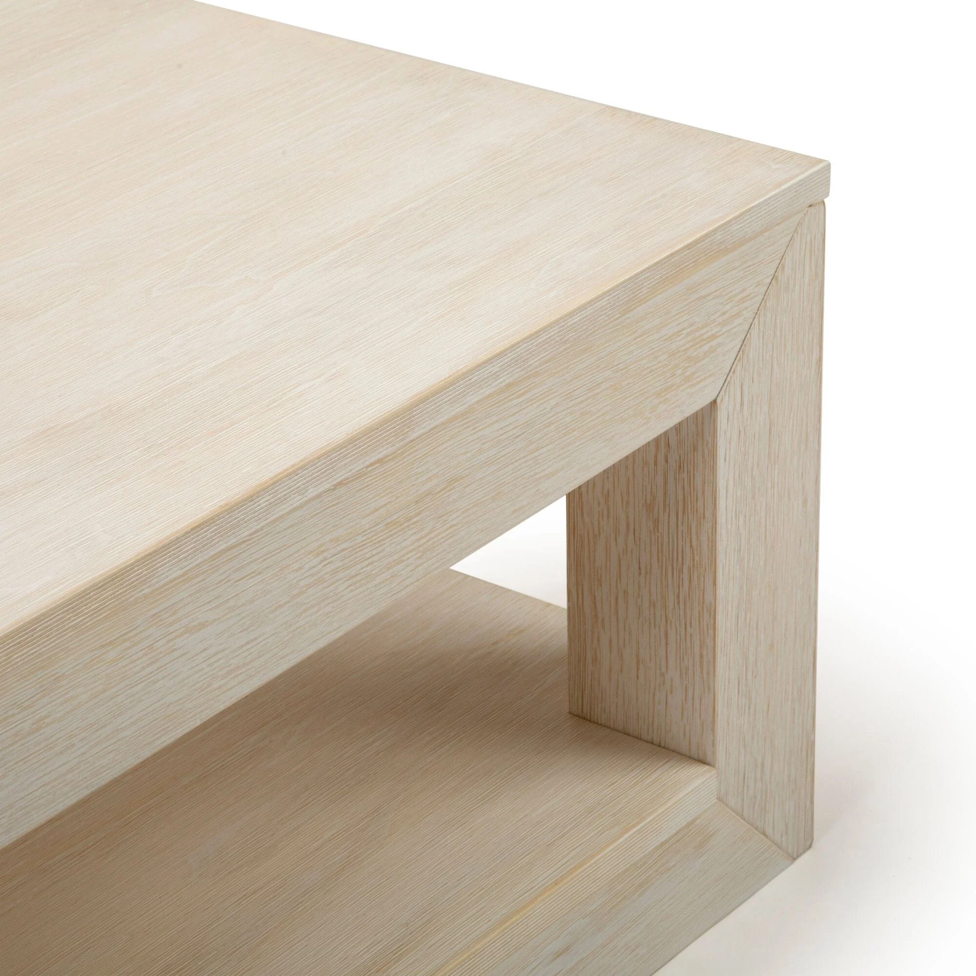 Modern Coffee Table with Shelf - 48" - Image 22