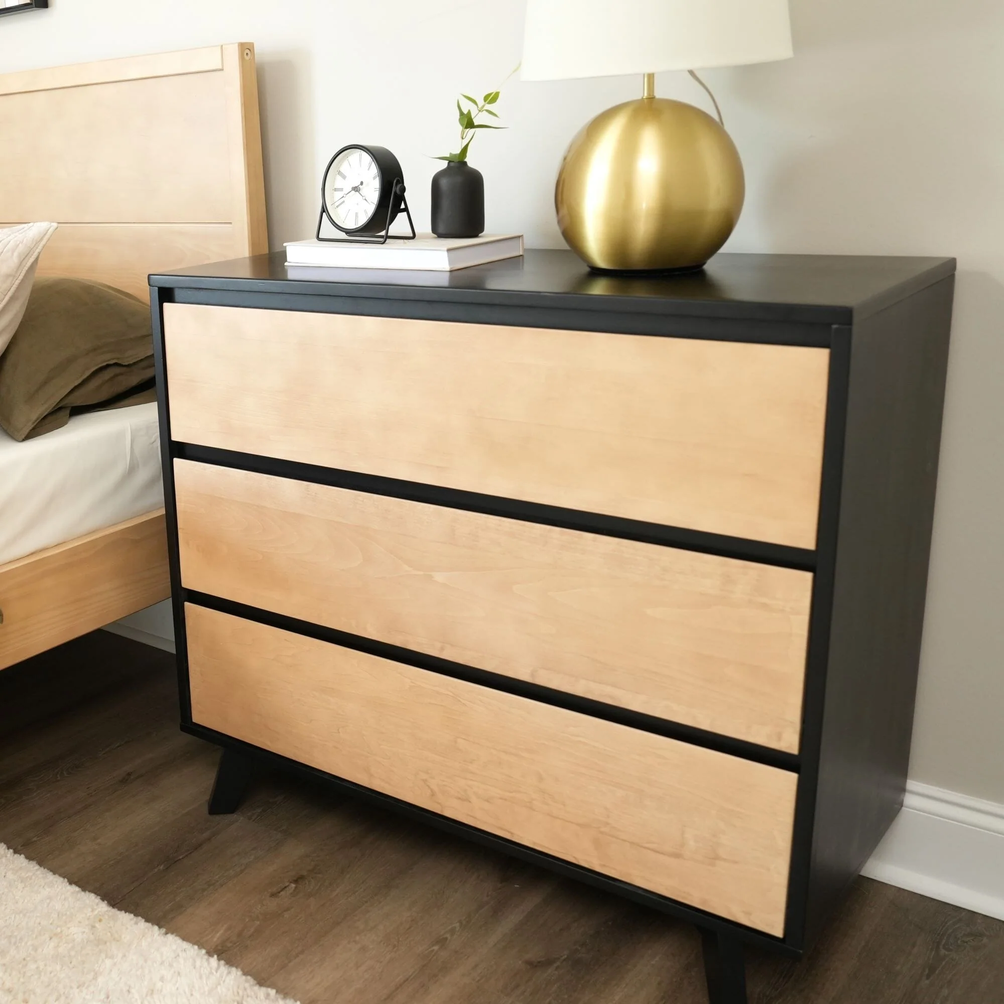 Modern 3-Drawer Dresser - Image 12