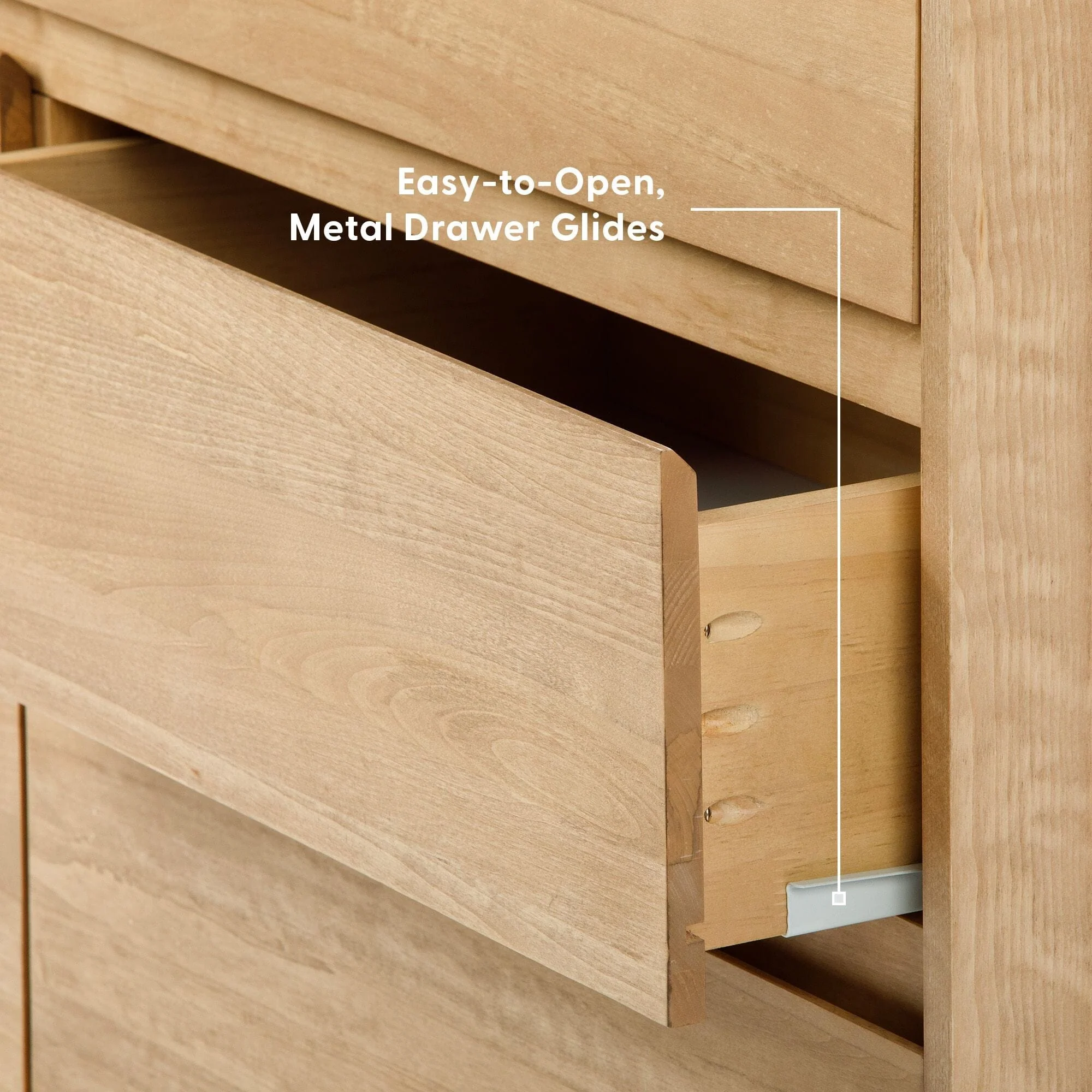 Modern 3-Drawer Dresser - Image 26