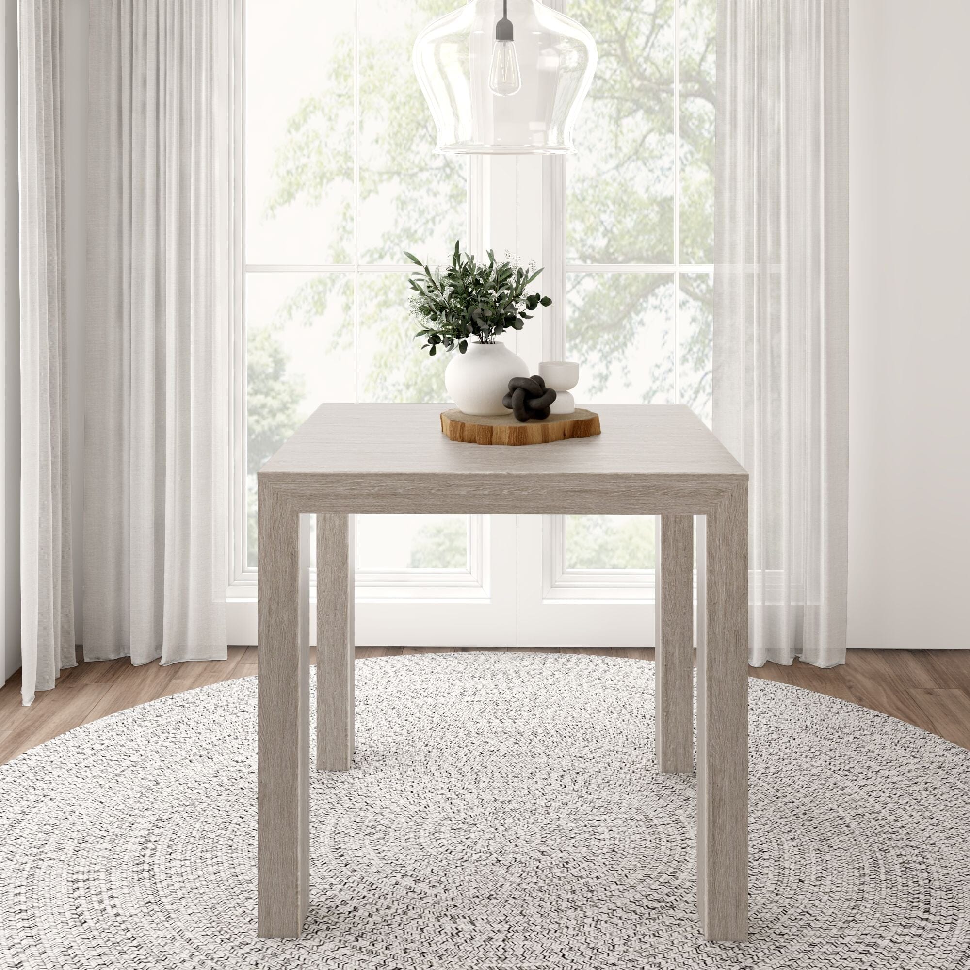 Modern Counter Height Dining Table - 41" - Image 10