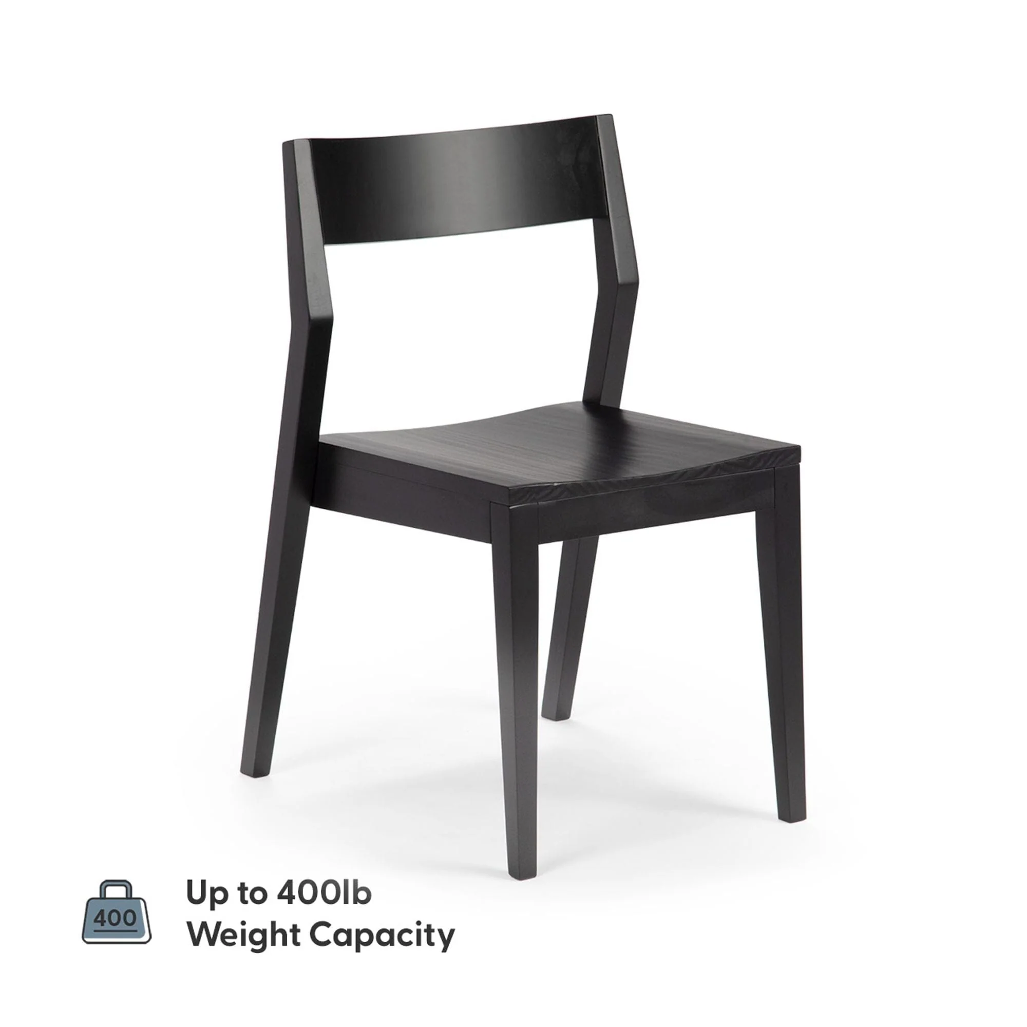 Modern Dining Set with Black Chairs - 72" - Image 19