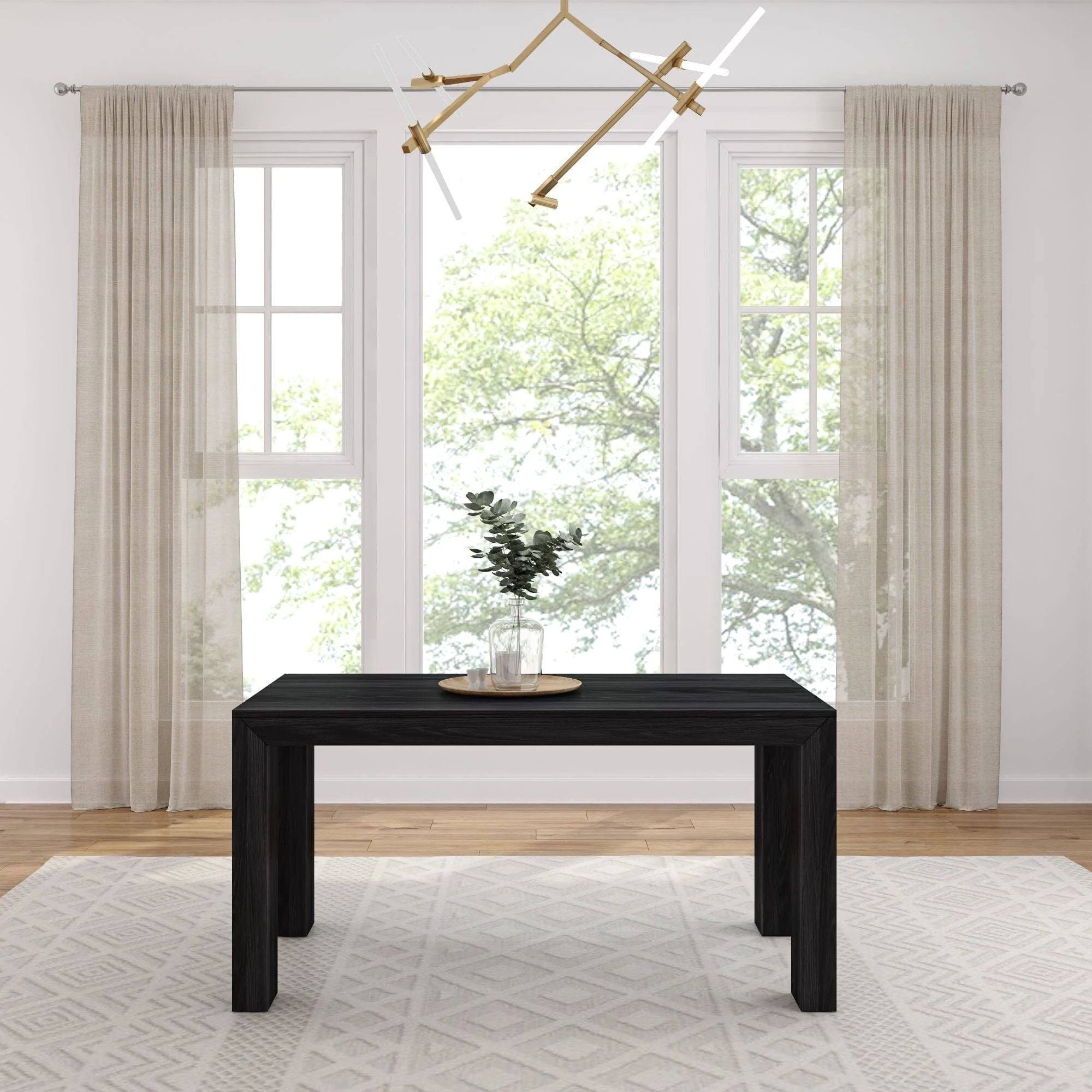Modern Dining Table - 60" - Image 10