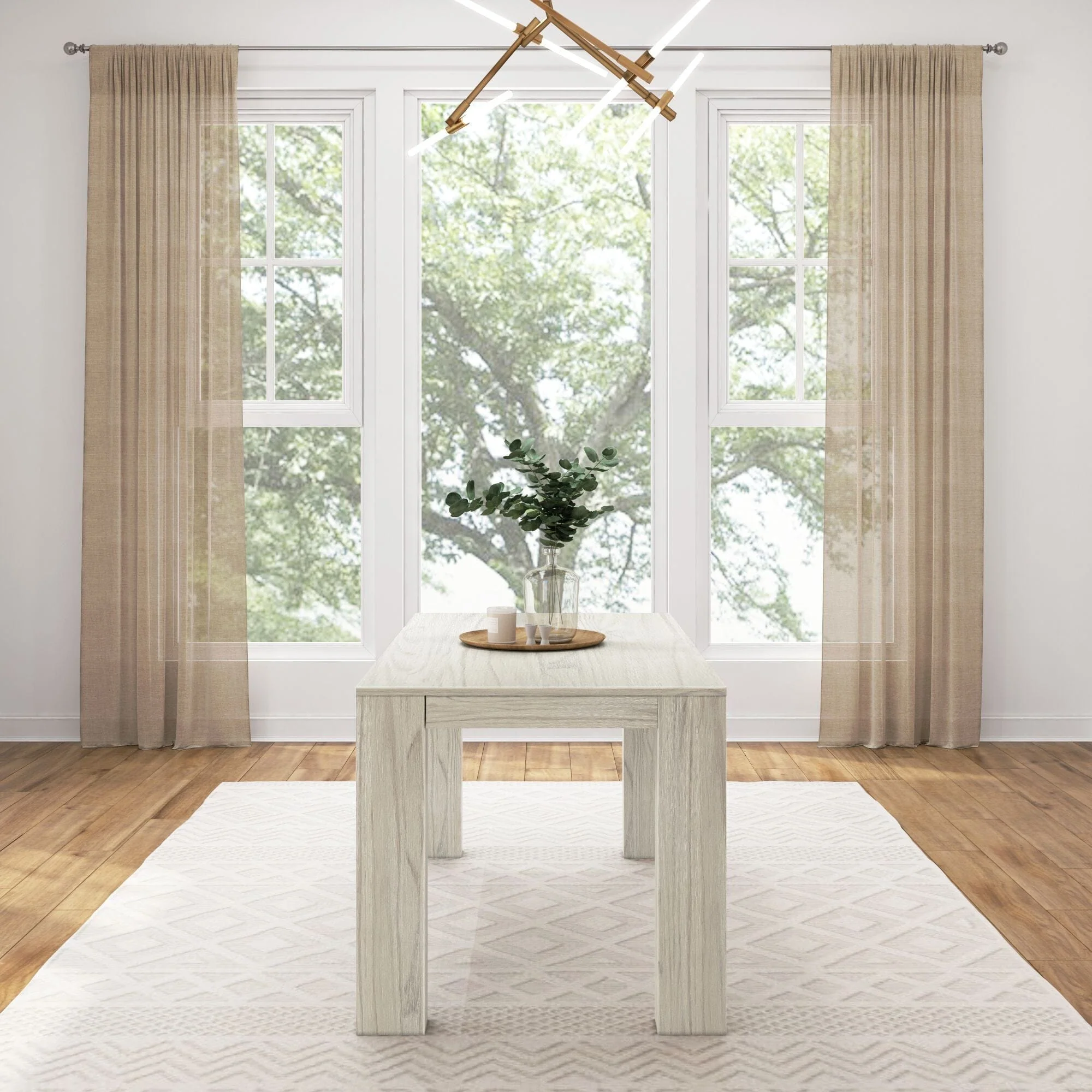 Modern Dining Table - 60" - Image 17