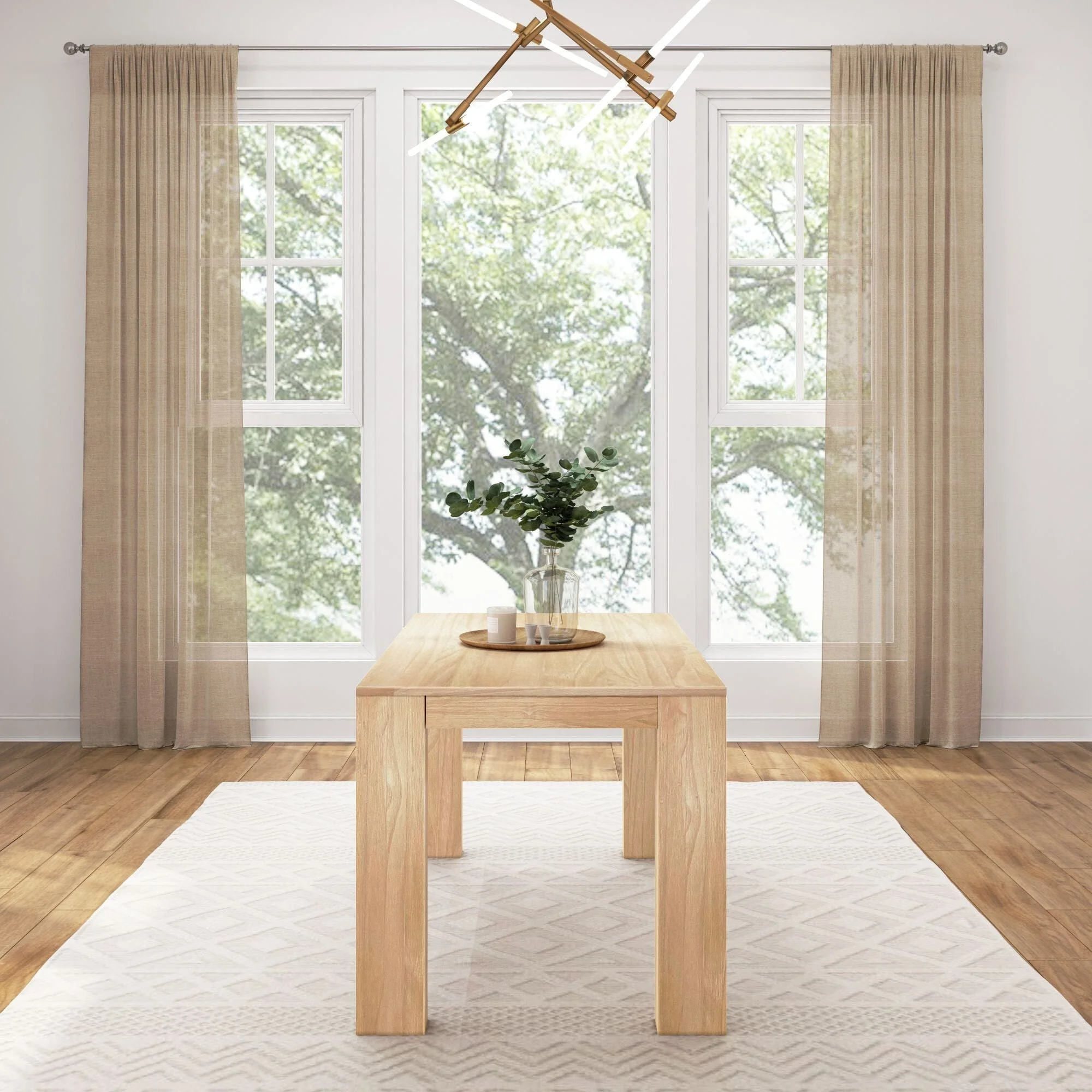Modern Dining Table - 60" - Image 21