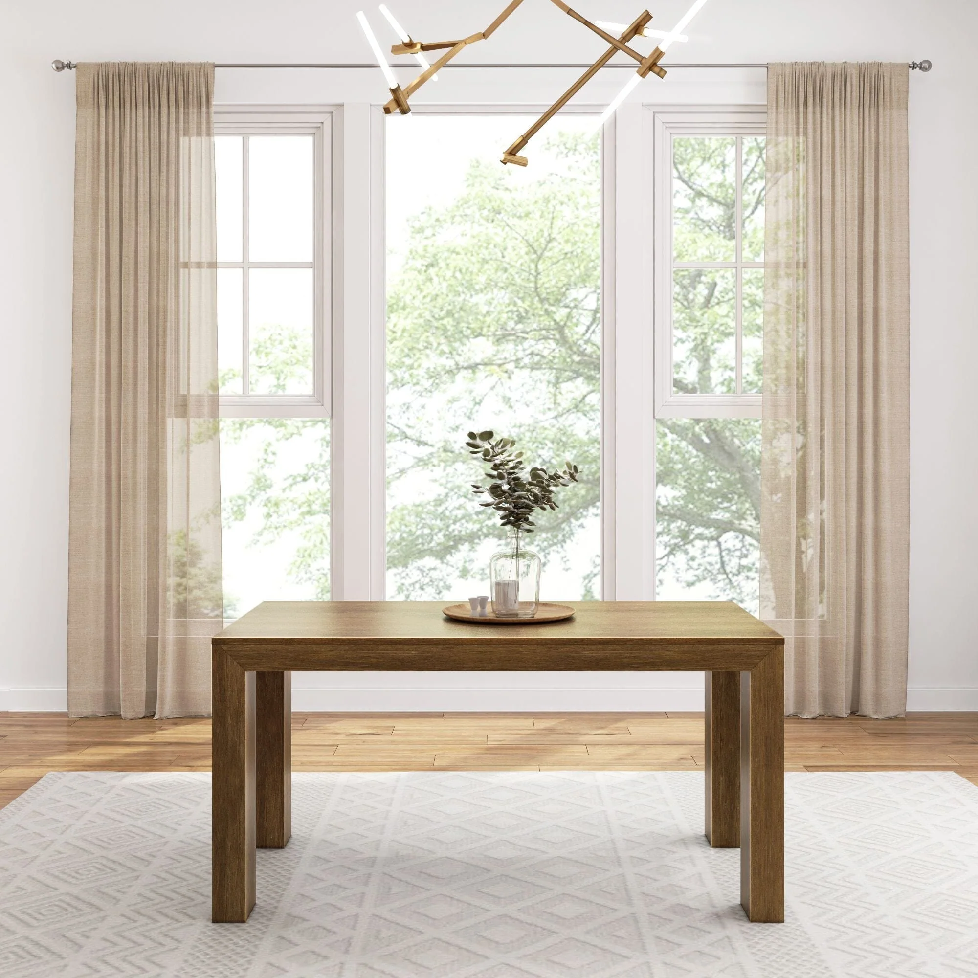 Modern Dining Table - 60" - Image 23