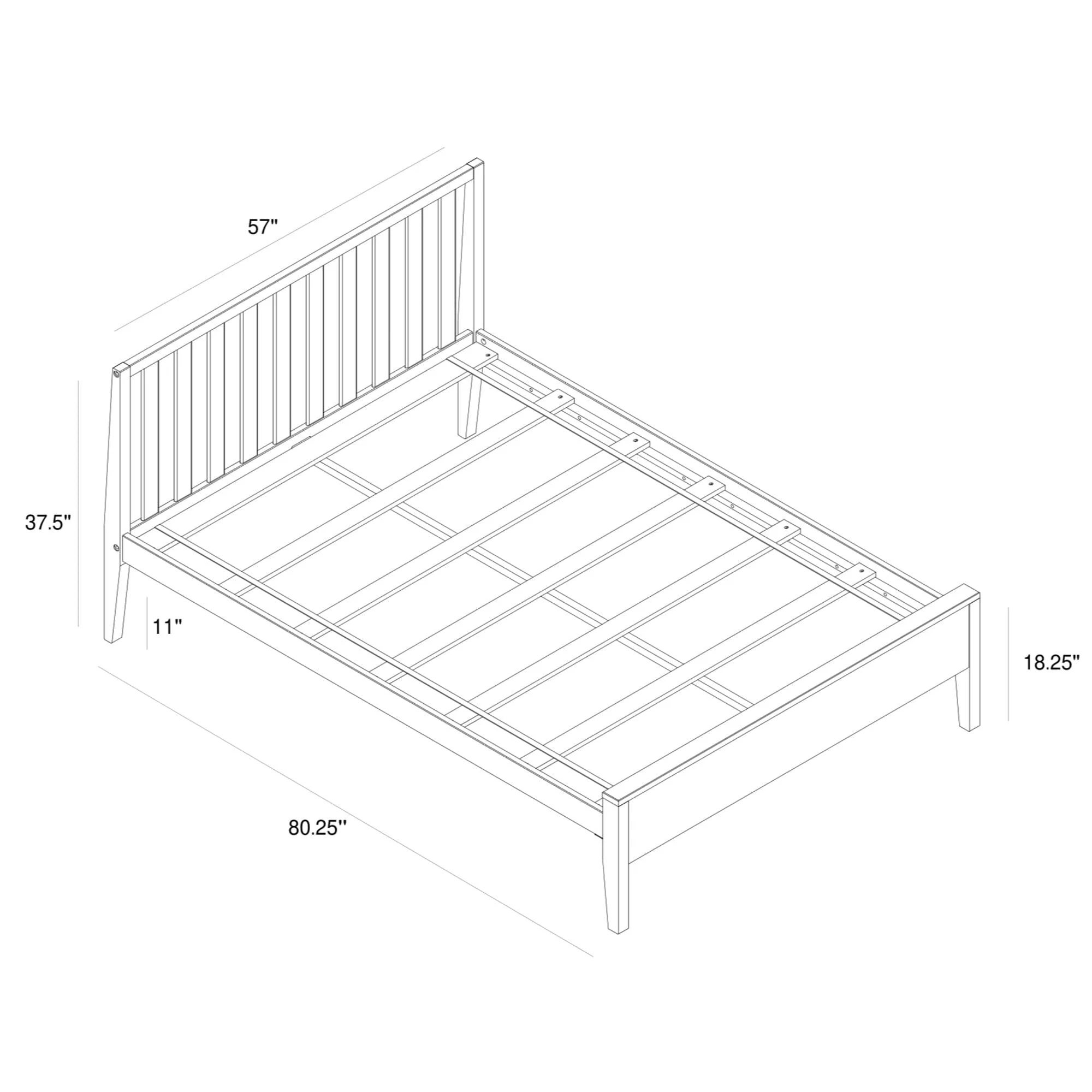 Modern Bed - Queen - Image 25