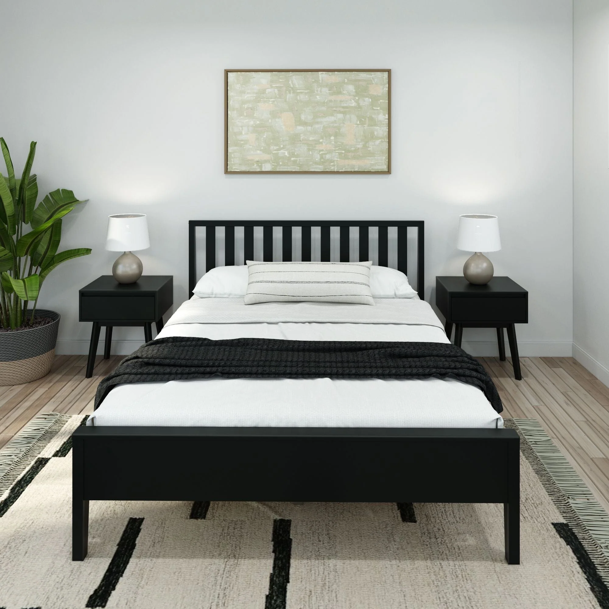 Modern Bed - Queen - Image 6