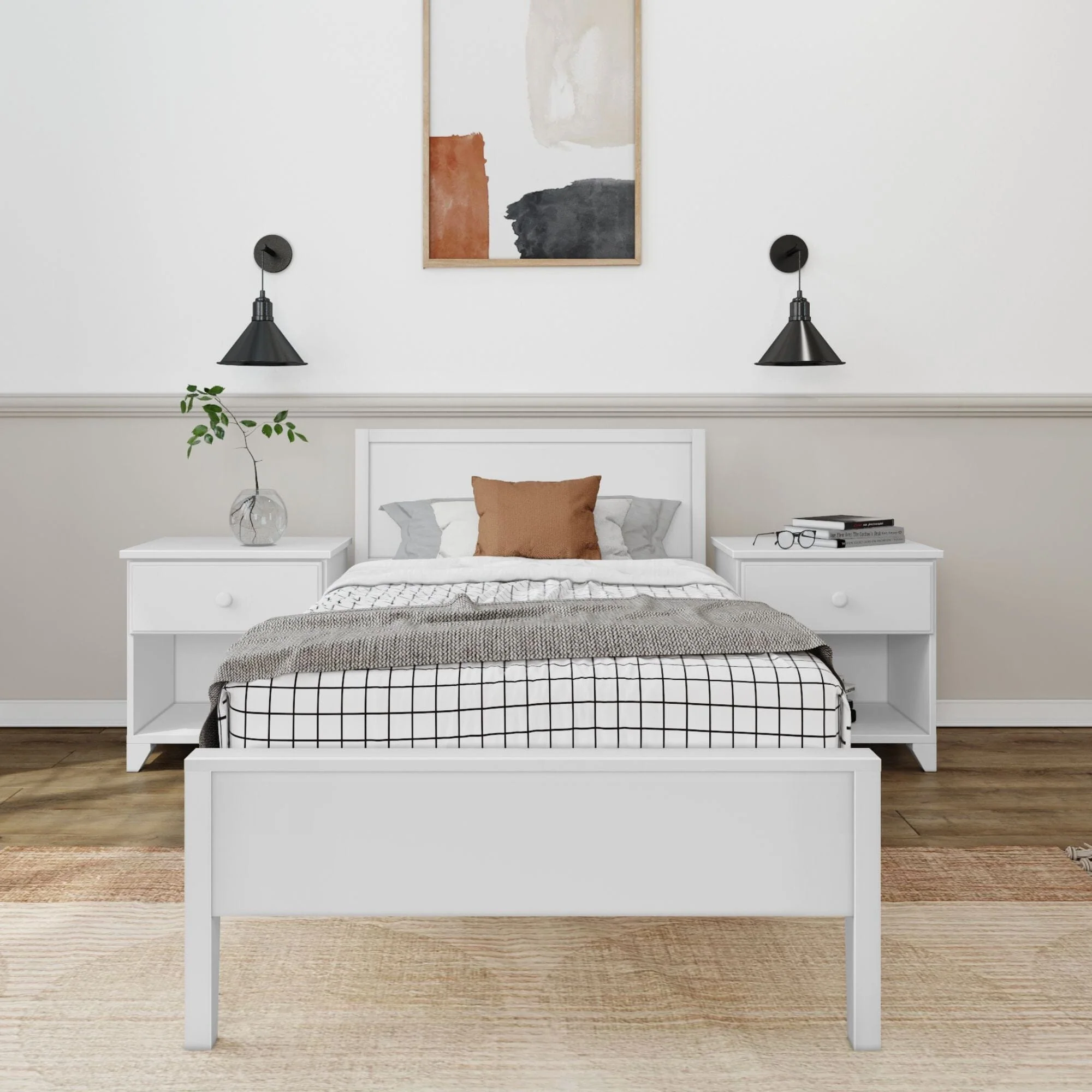 Panel Bed - Twin - Image 4