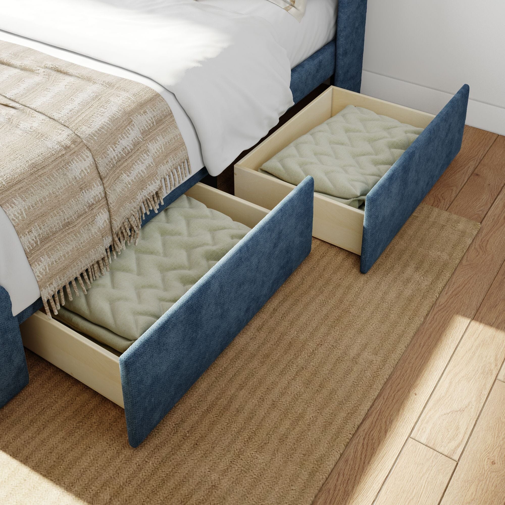 Modern Upholstered Bed - Full - Image 35