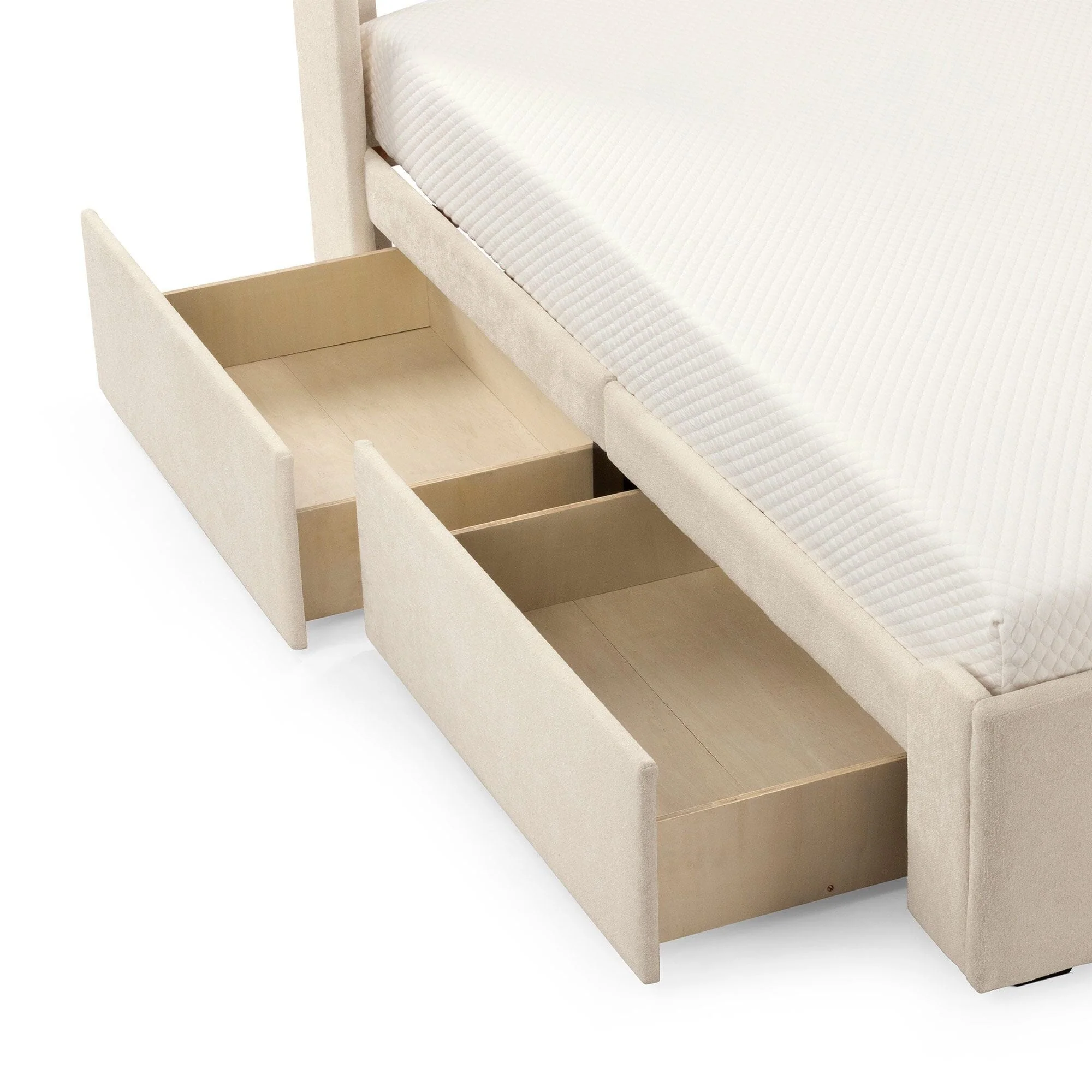Modern Upholstered Bed - Queen - Image 7