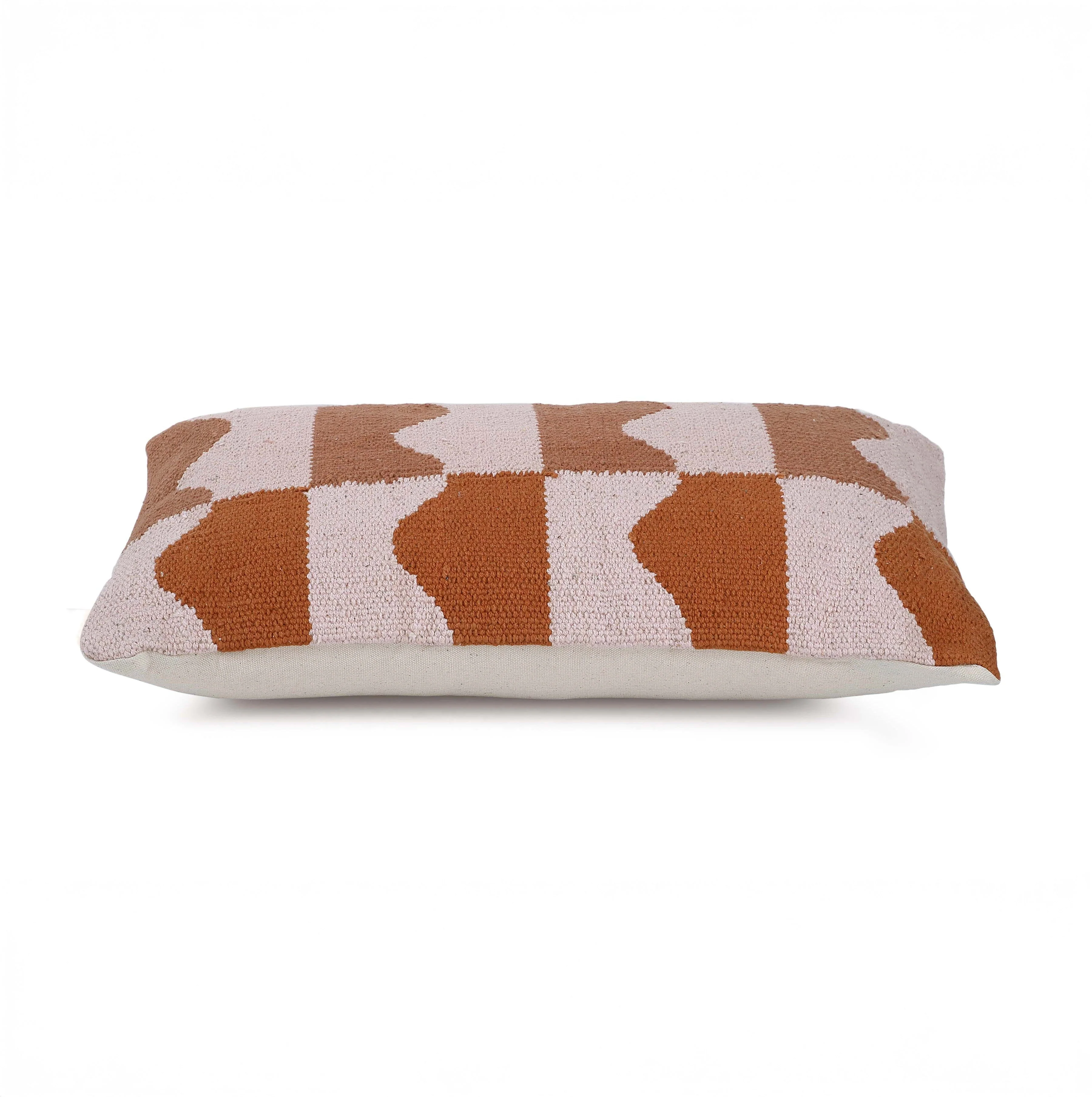 Ocean Lumbar  Pillow, Earth - 14x20 Inch by The Artisen - Image 12