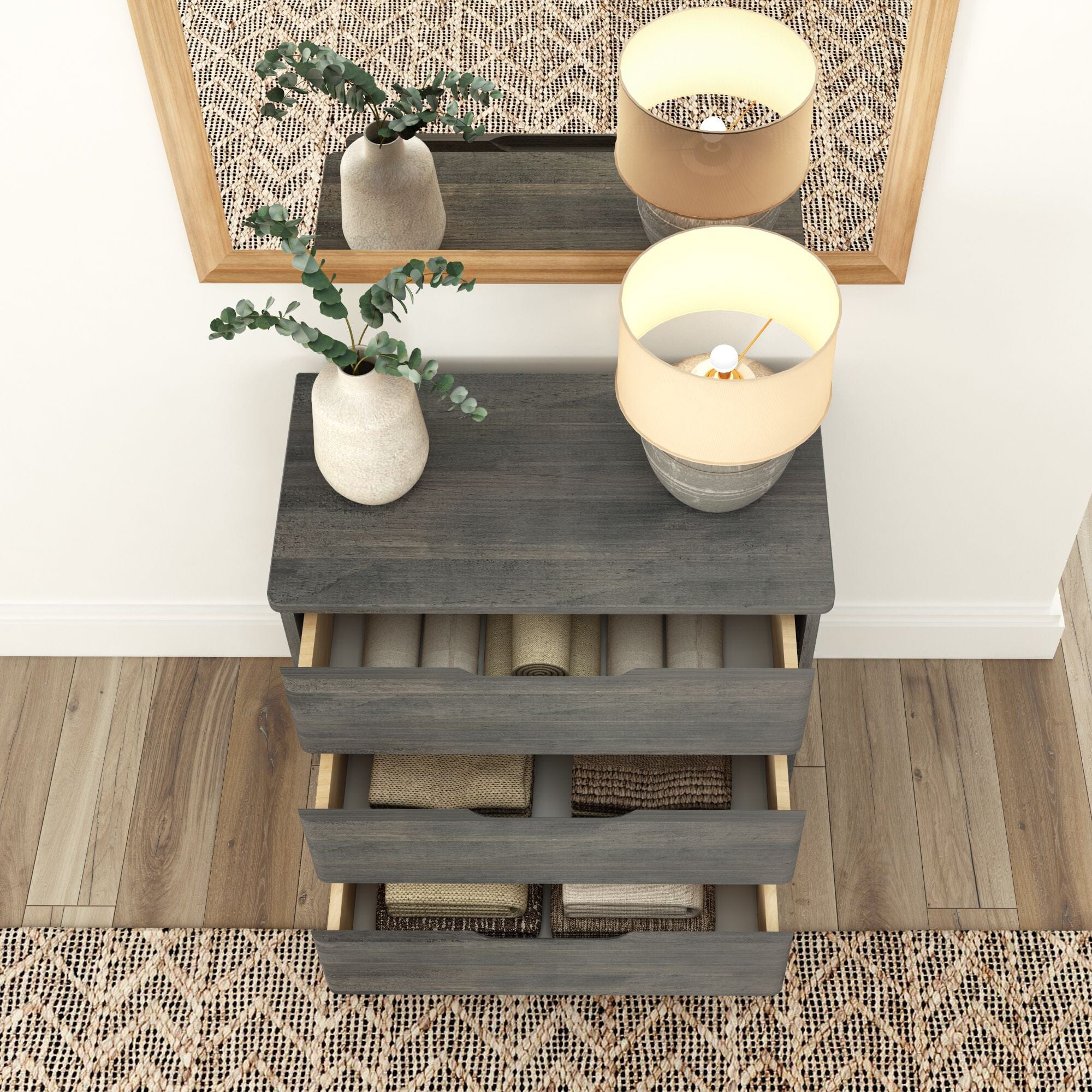 Rustic 3-Drawer Dresser - Image 19