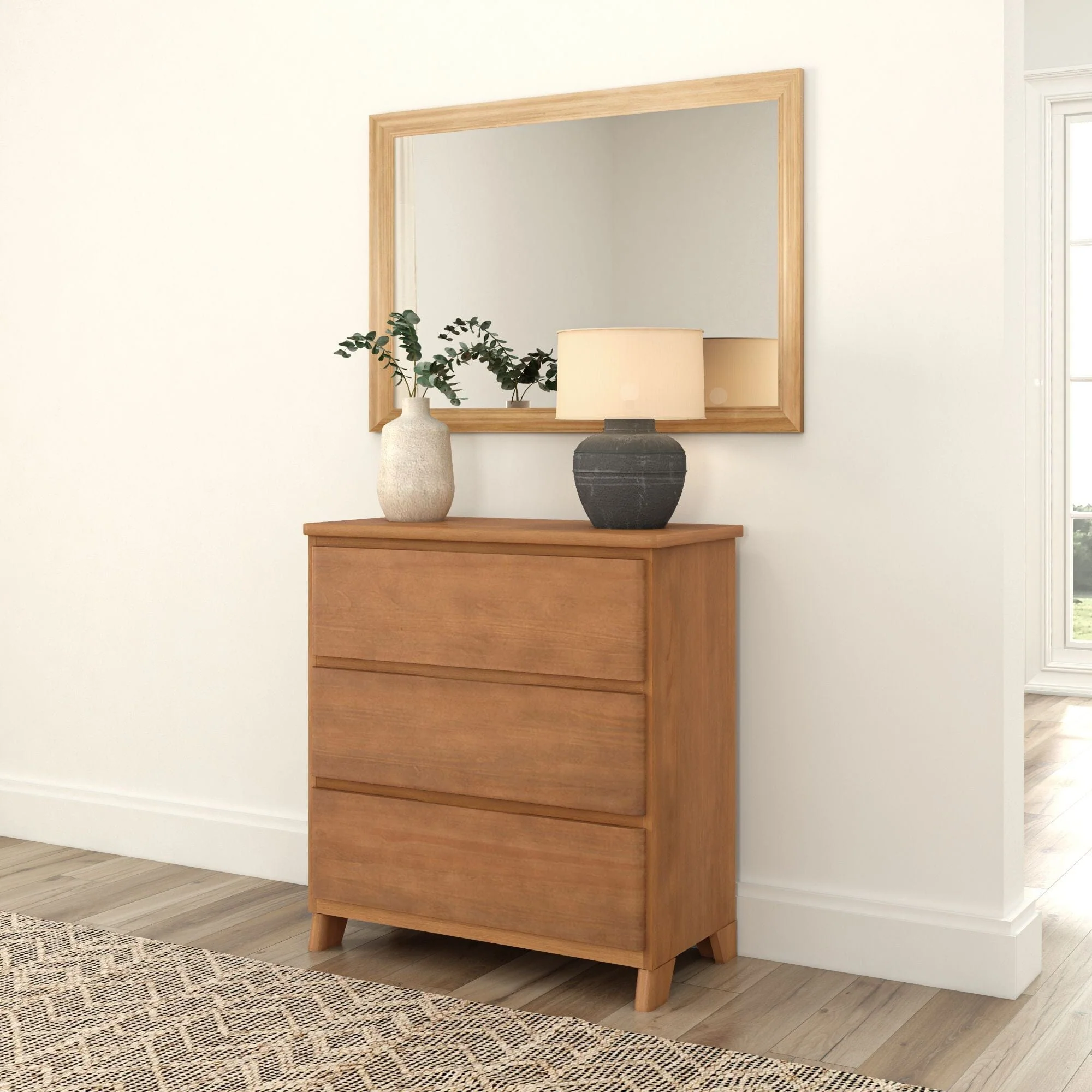 Rustic 3-Drawer Dresser - Image 4